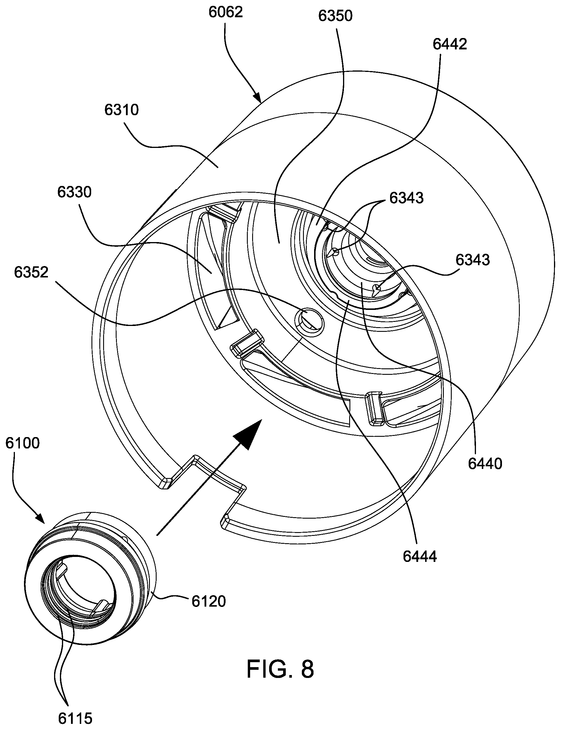 Patent US12576229 Figure 12 – Bearing sleeve for blower