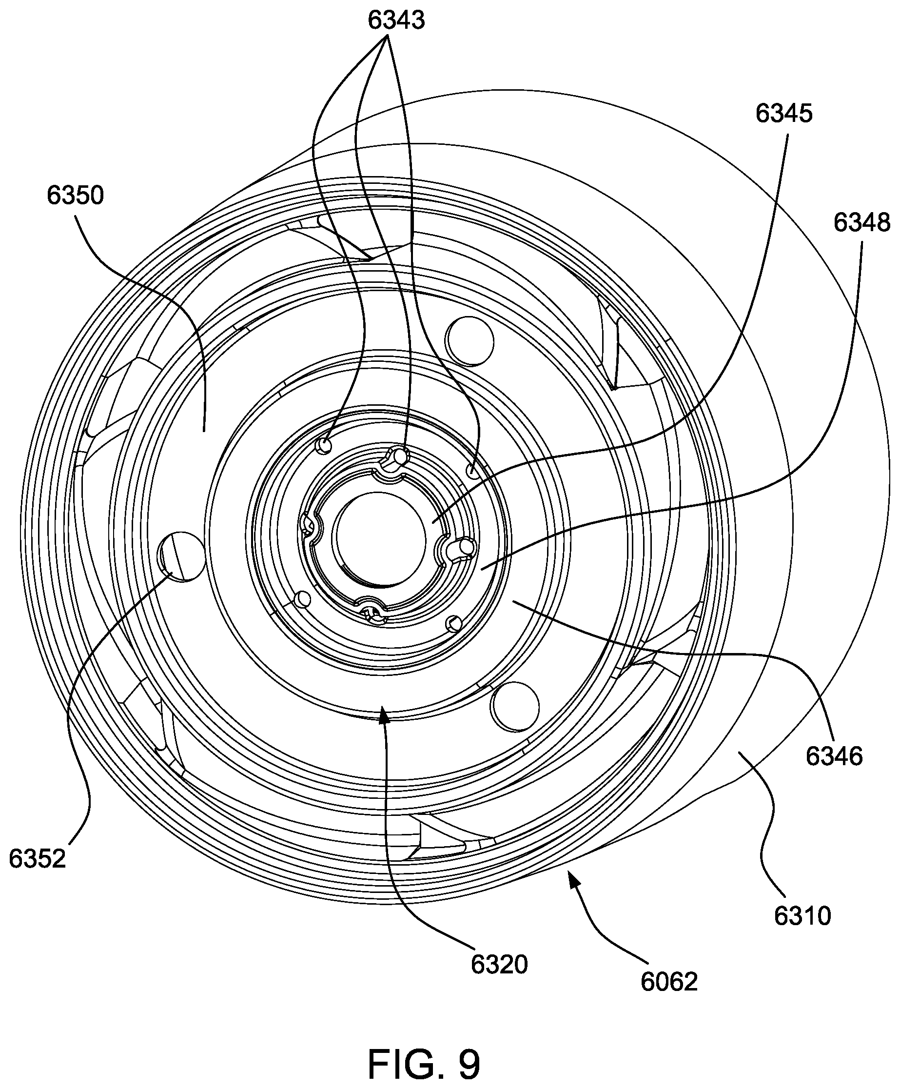 Patent US12576229 Figure 13 – Bearing sleeve for blower