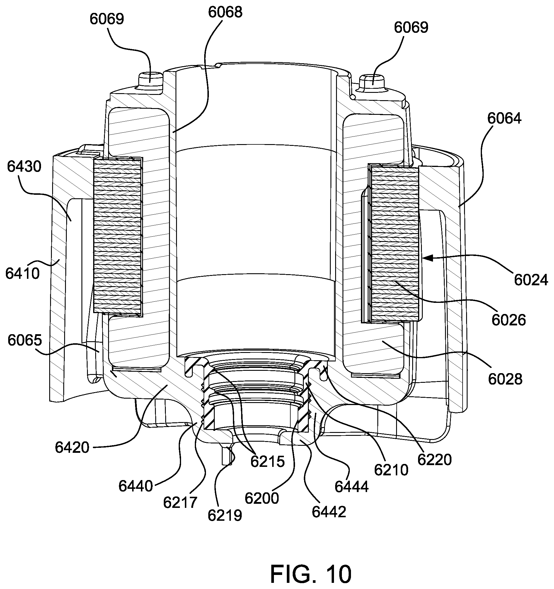 Patent US12576229 Figure 14 – Bearing sleeve for blower