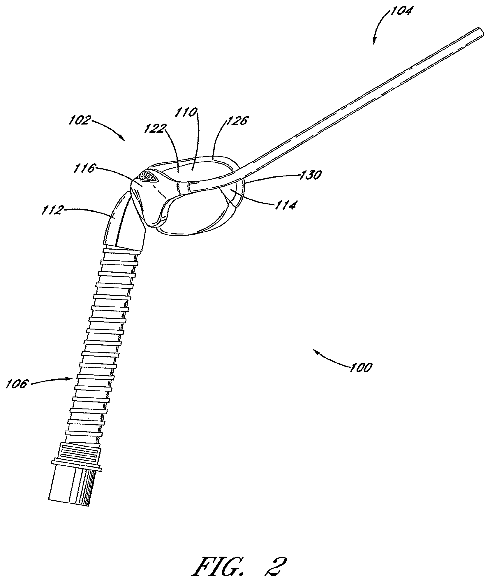 Patent US12576230 Figure 2 – Patient interface and aspects thereof