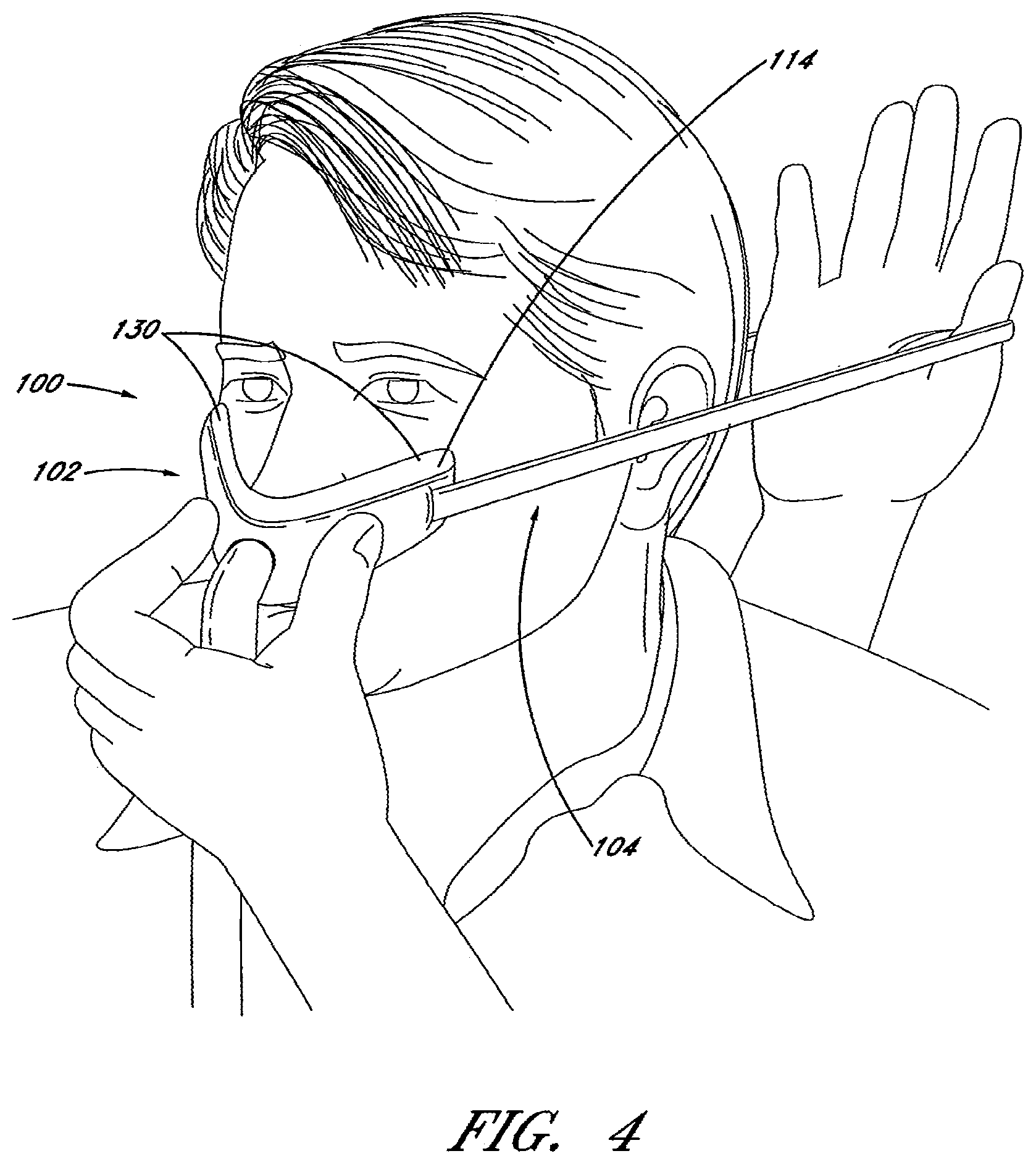 Patent US12576230 Figure 4 – Patient interface and aspects thereof