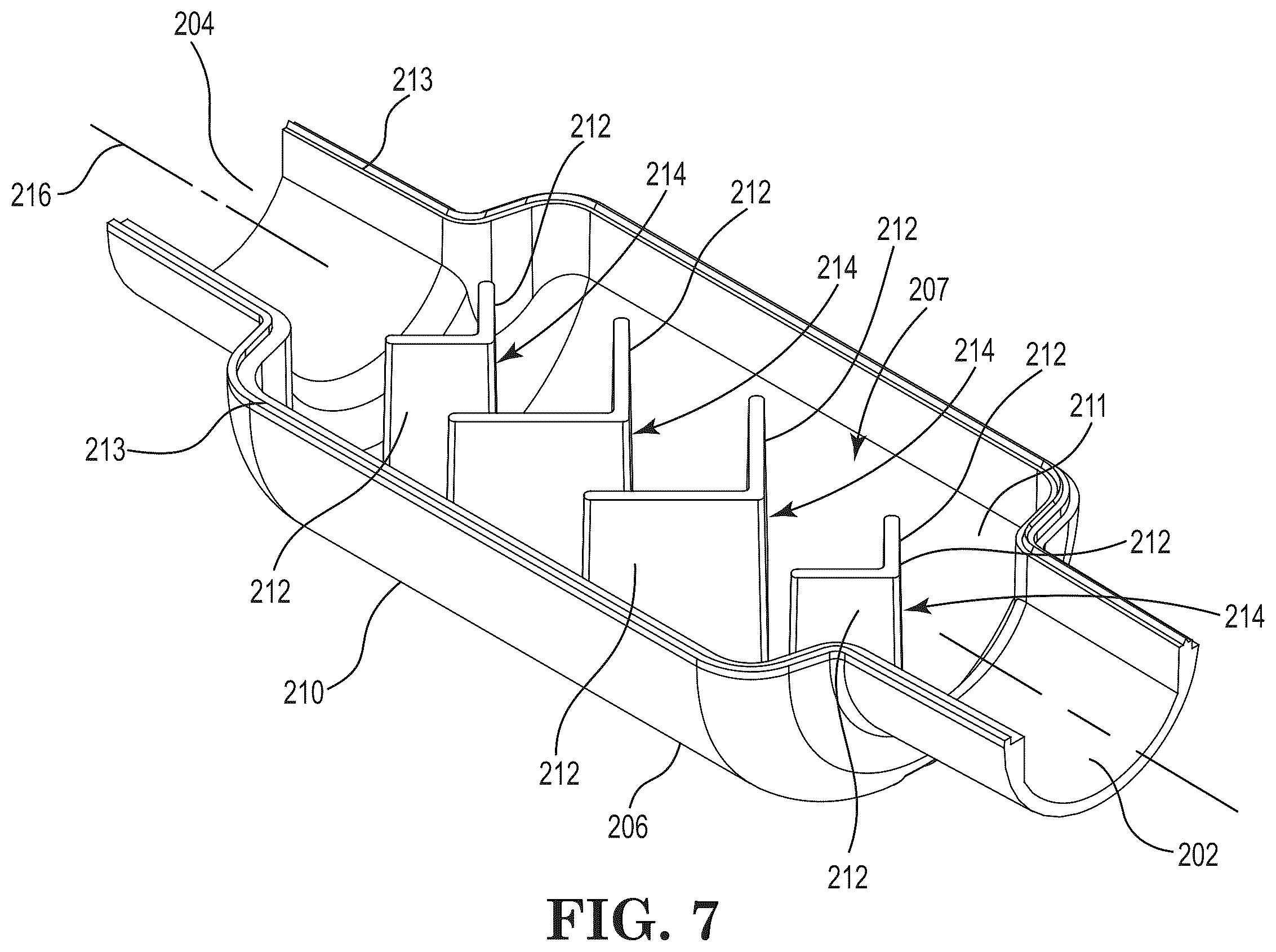 Patent US12576231 Figure 7 – Inline muffler and positive airway pressure therapy apparatus including same