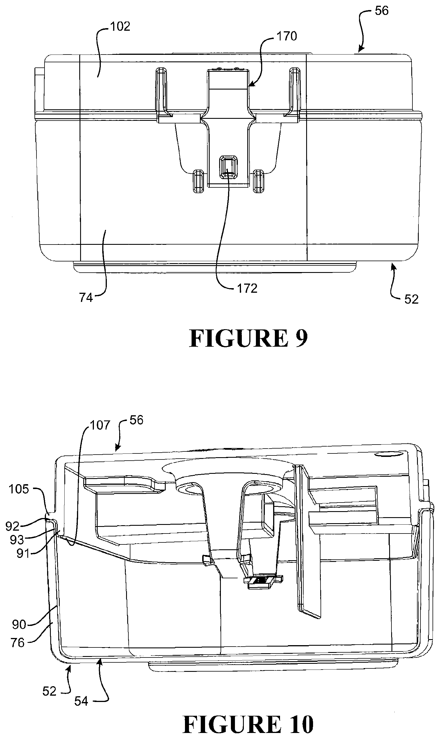 Patent US12576235 Figure 6 – Humidification chamber for a respiratory assistance apparatus