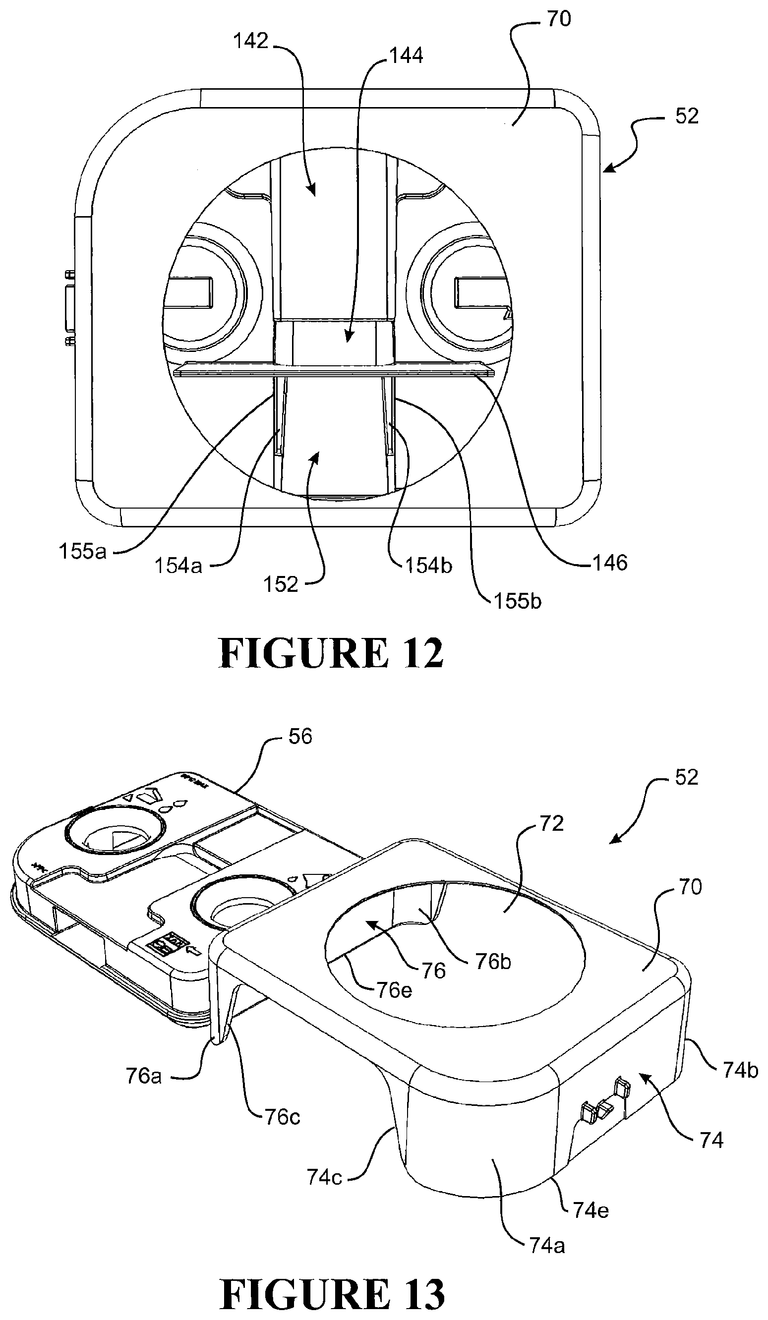 Patent US12576235 Figure 8 – Humidification chamber for a respiratory assistance apparatus