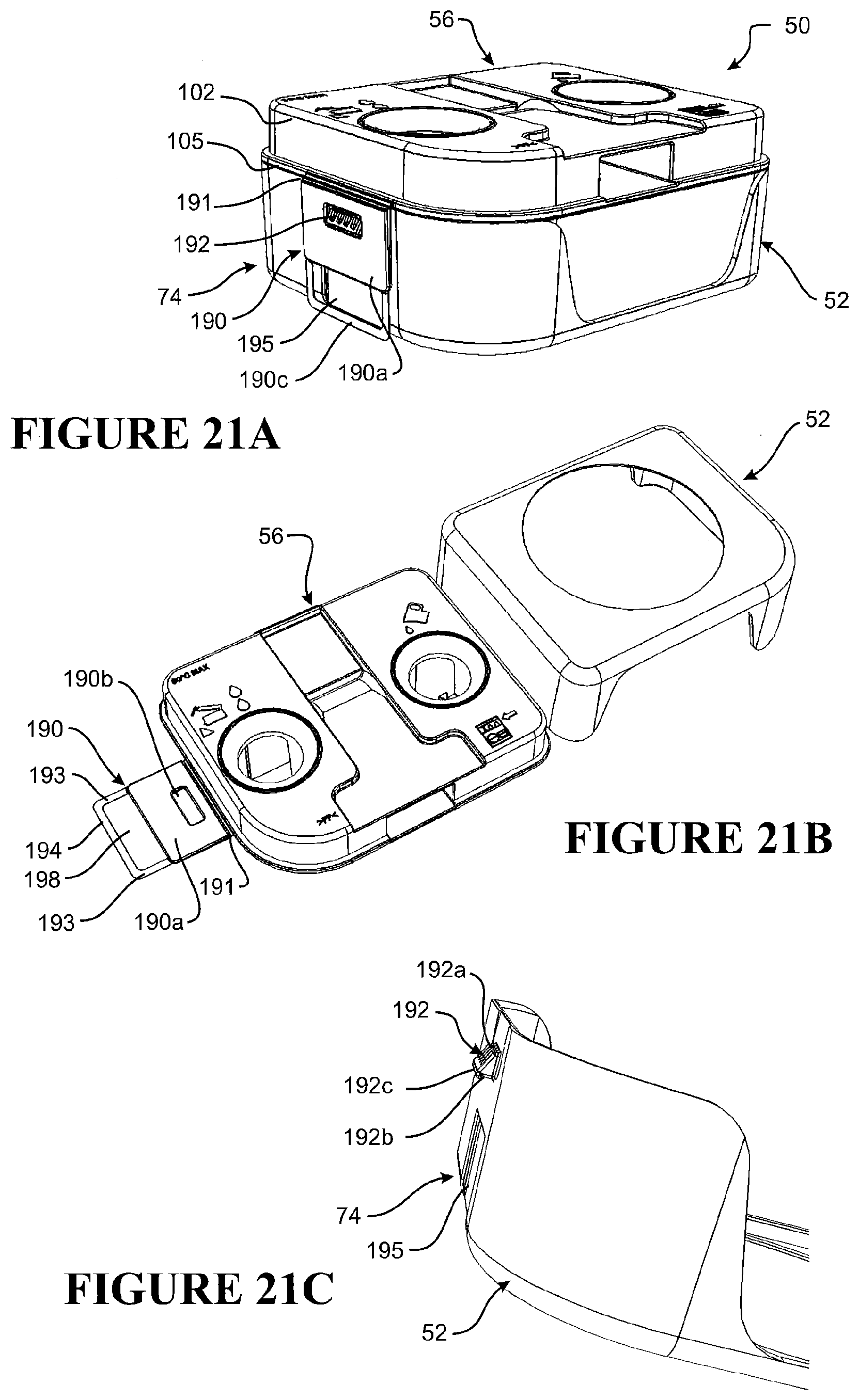 Patent US12576235 Figure 13 – Humidification chamber for a respiratory assistance apparatus