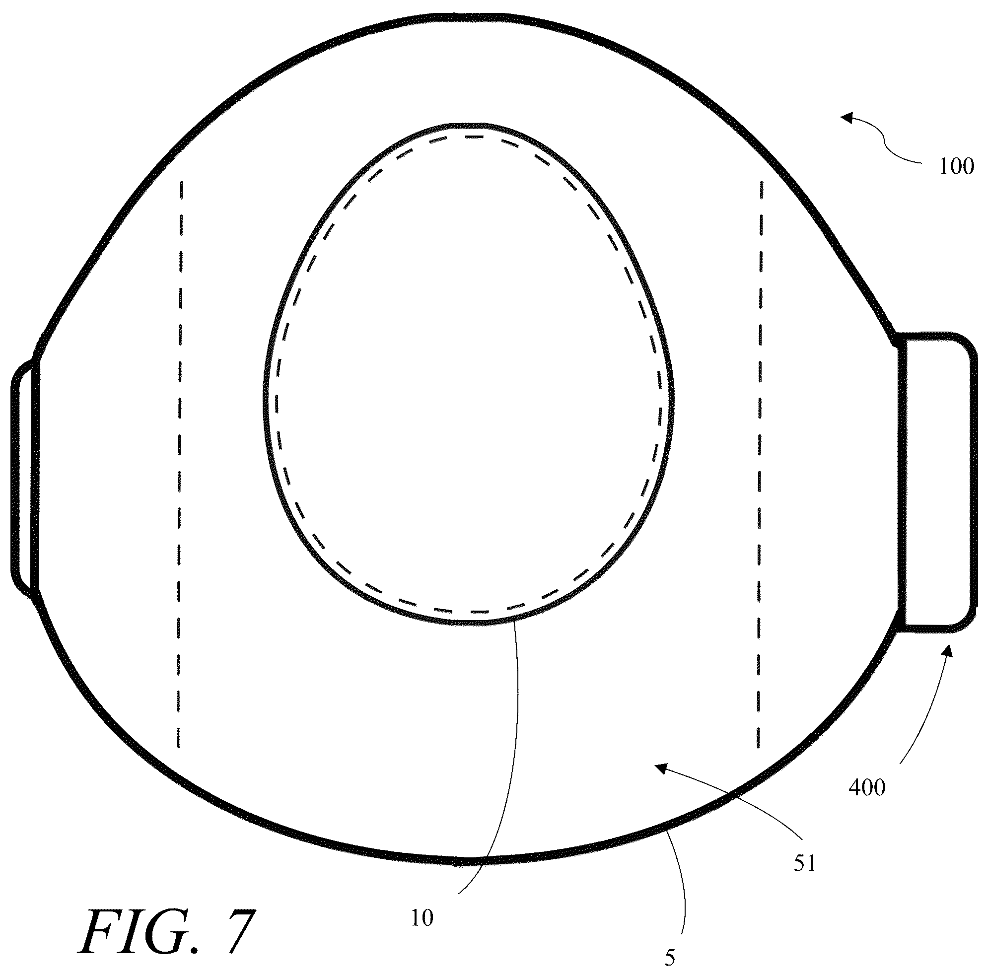 Patent US12576236 Figure 7 – Wearable weighted apparatus