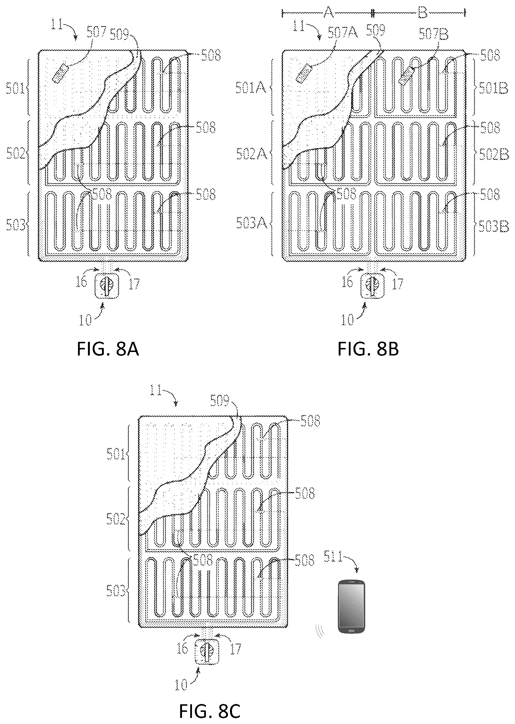 Patent US12576237 Figure 8 – Smart platform for stress reduction and sleep promotion