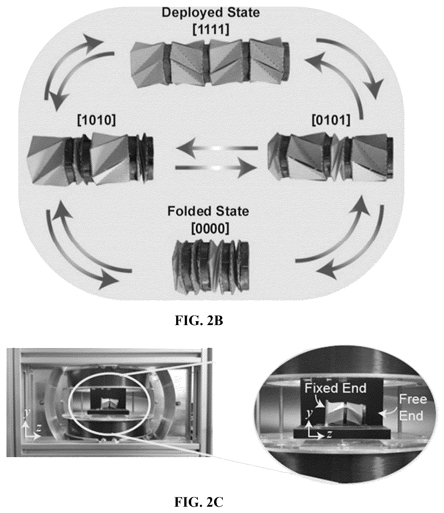 Patent US12576240 Figure 4 – Microrobots with distributed actuation