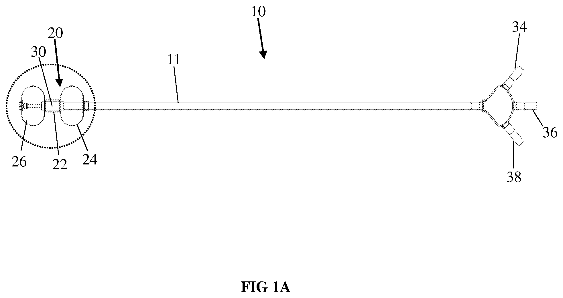 Patent US12576254 Figure 1 – System and method for ultrasonic bladder therapeutic agent delivery
