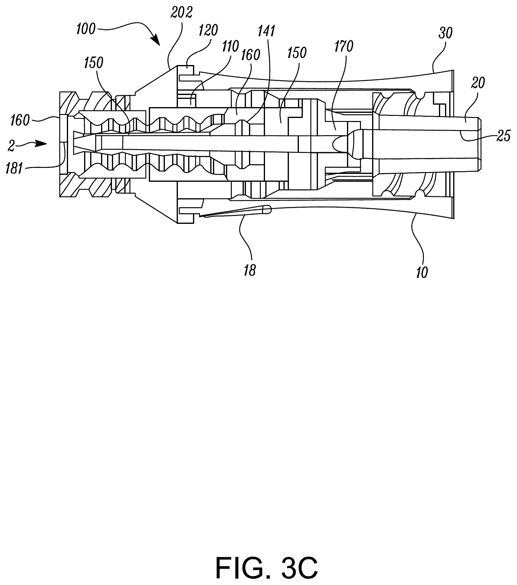 Patent US12576256 Figure 7 – Medical Luer connector