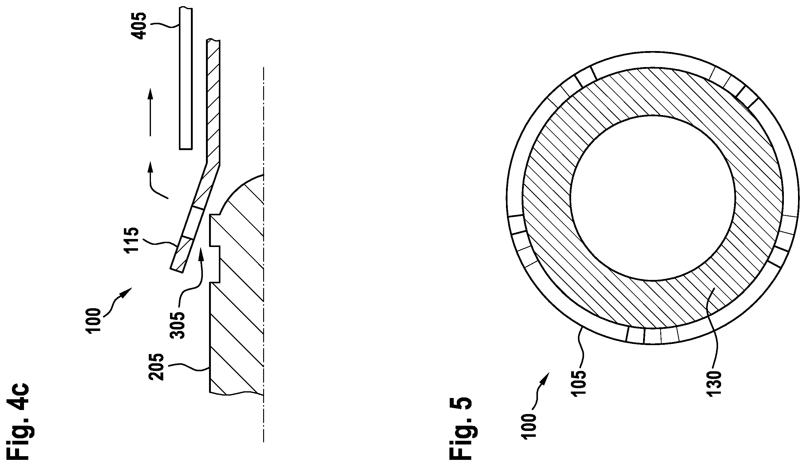 Patent US12576263 Figure 4 – Device for attaching a heart support system to an insertion device, and method for producing same