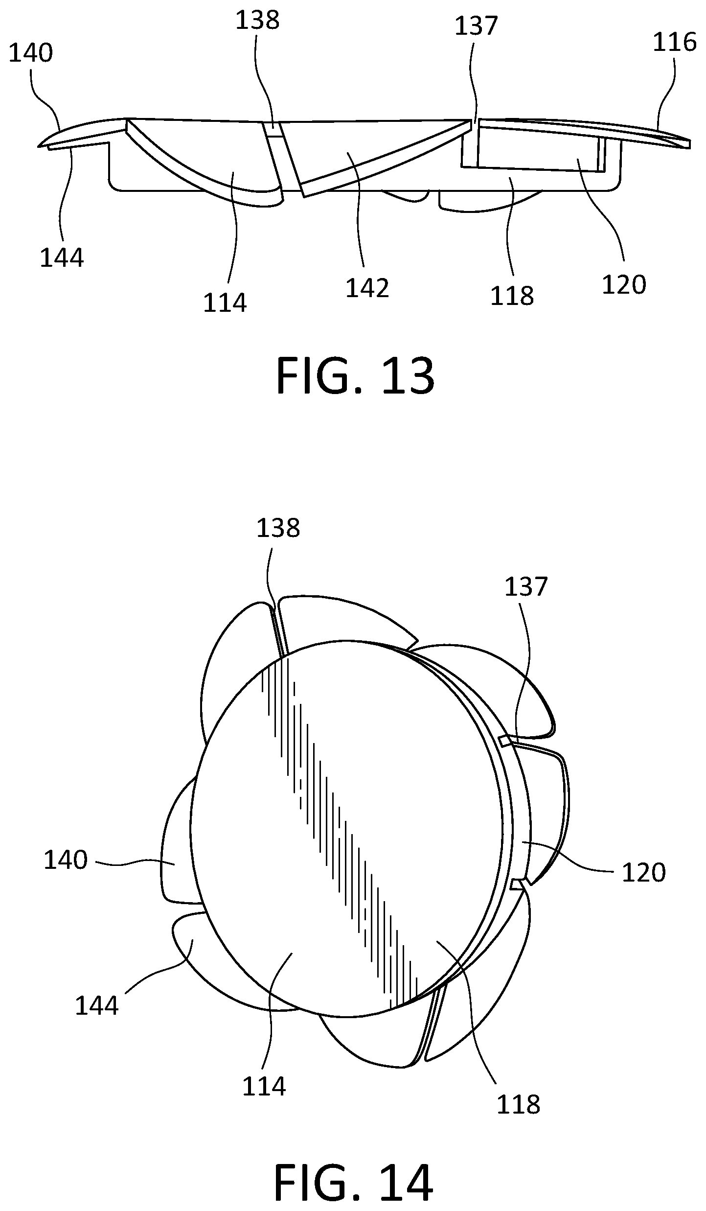 Patent US12576266 Figure 7 – Cranial implant with wire management structure