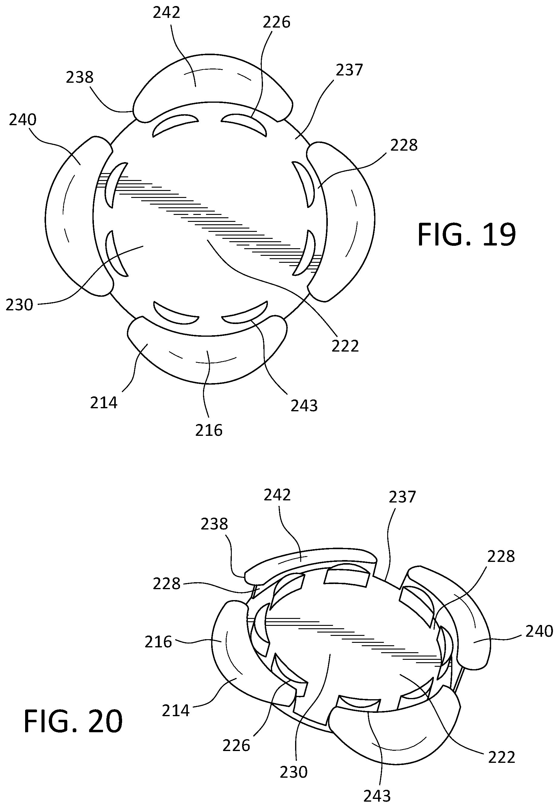 Patent US12576266 Figure 10 – Cranial implant with wire management structure