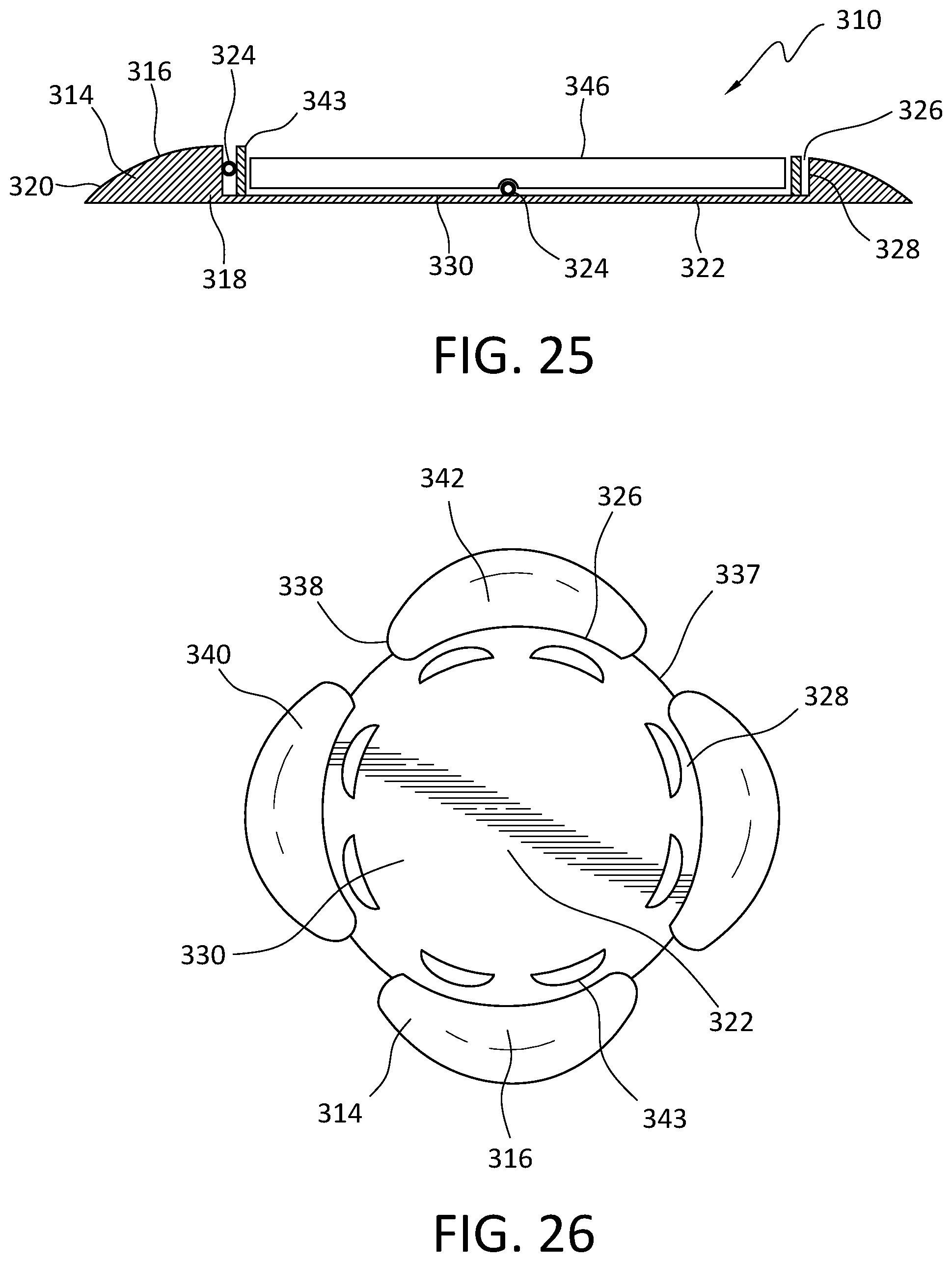Patent US12576266 Figure 13 – Cranial implant with wire management structure