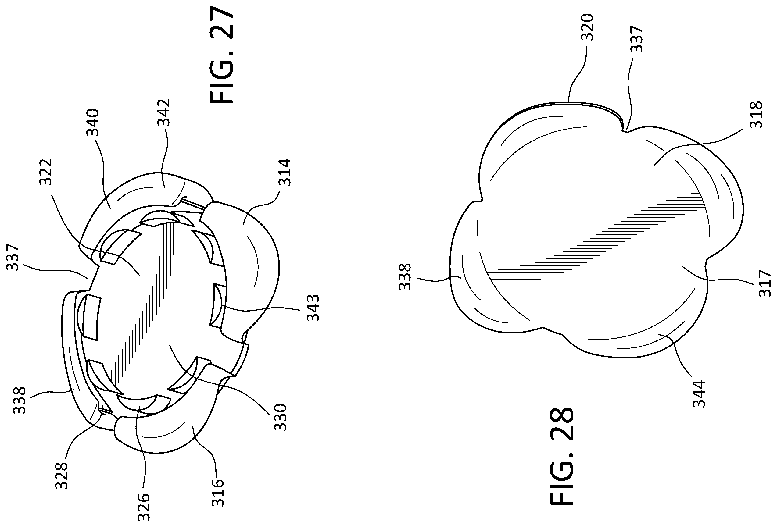 Patent US12576266 Figure 14 – Cranial implant with wire management structure