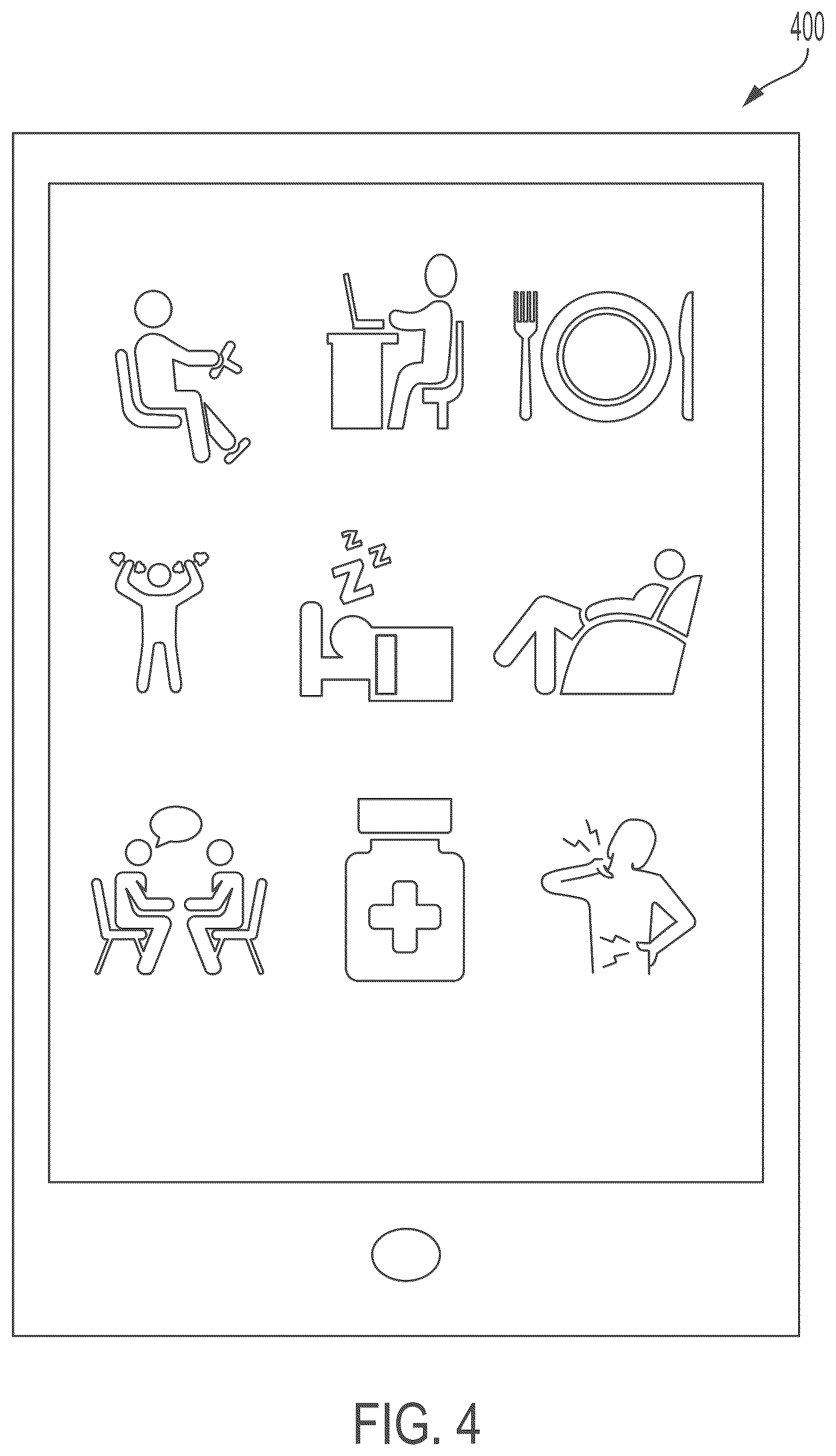 Patent US12576275 Figure 4 – System and method for controlling neurostimulation according to user activity and automated balancing of stimulation program duration