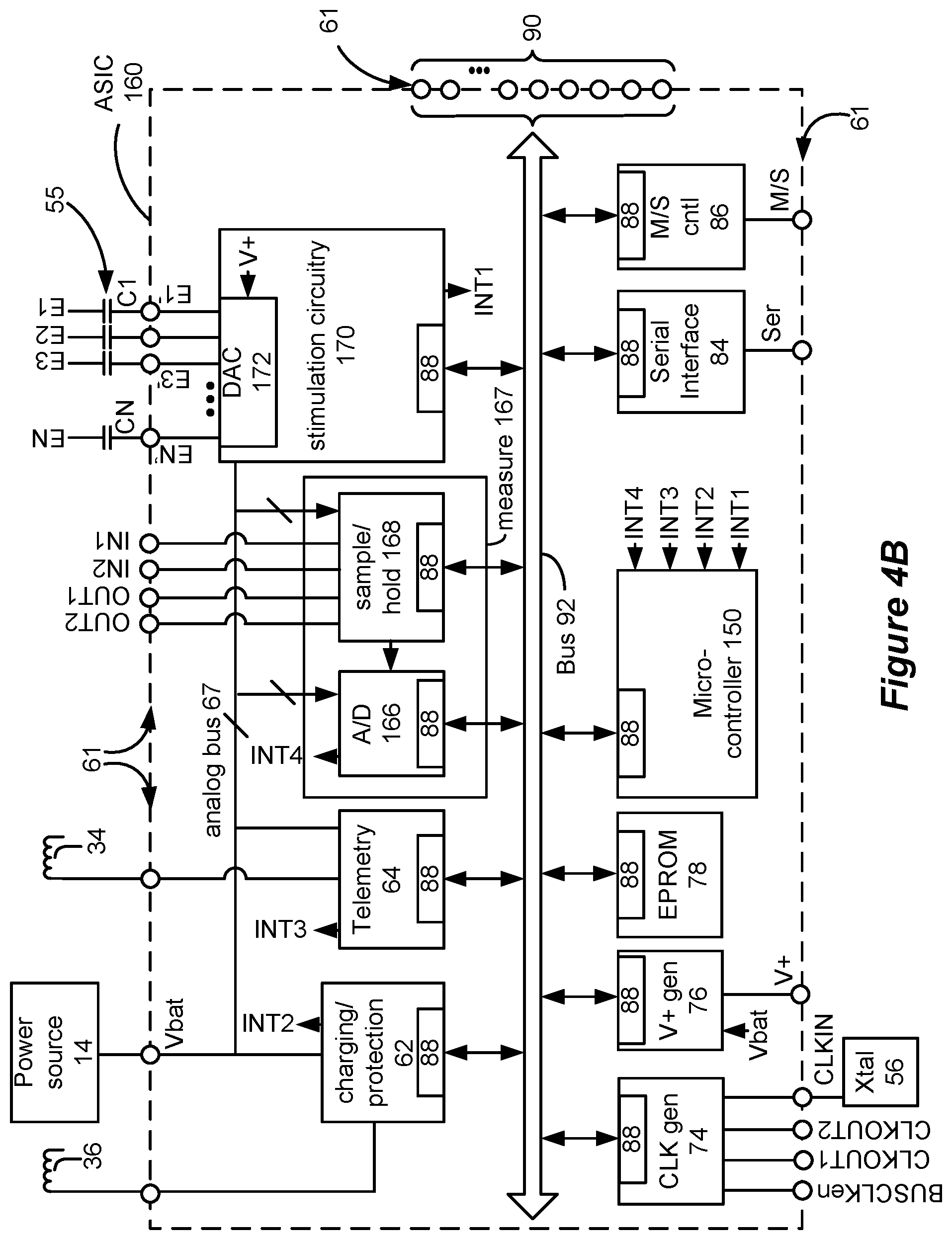 Patent US12576276 Figure 8 – Amplitude modulating waveform pattern generation for stimulation in an implantable pulse generator