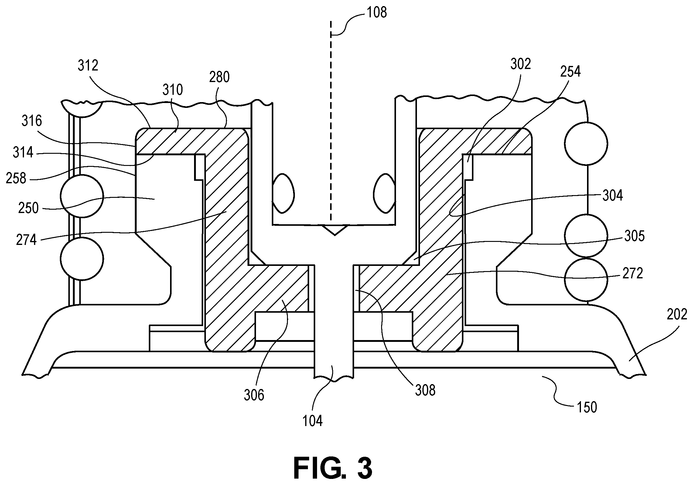 Patent US12576278 Figure 3 – Leadless biostimulator having overmolded header assembly