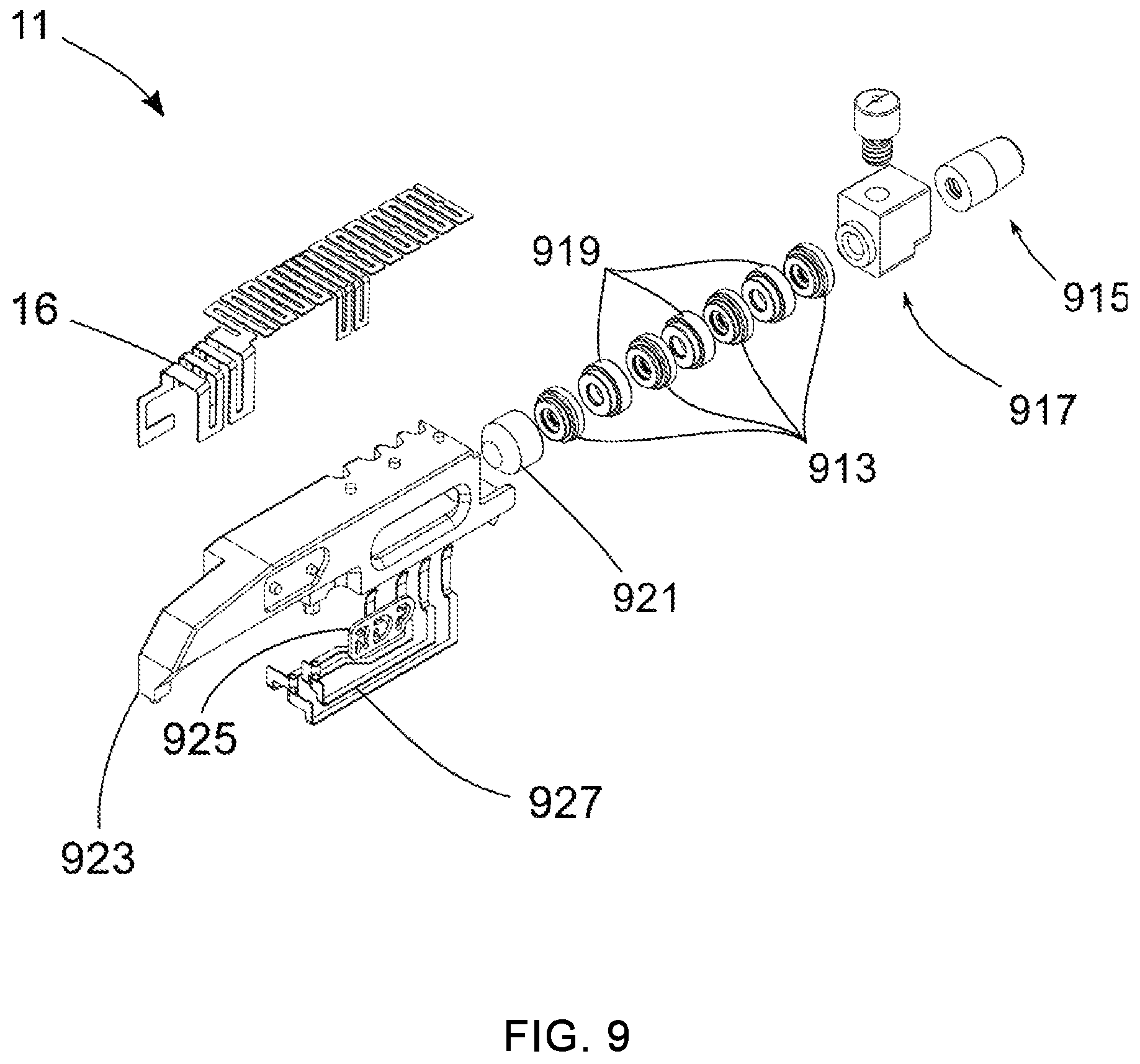 Patent US12576279 Figure 11 – Header for a neurostimulator