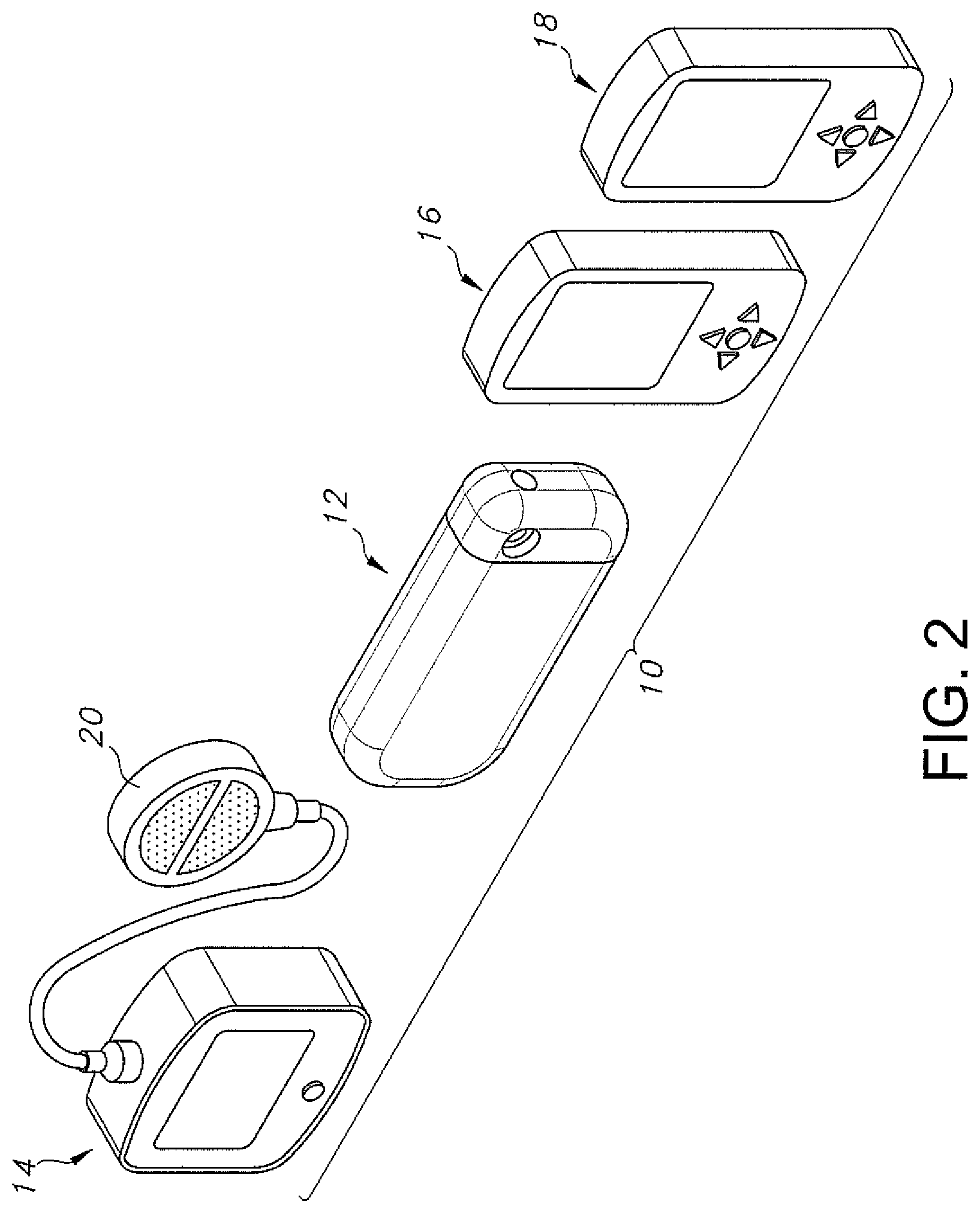 Patent US12576280 Figure 2 – Active medical device having a terminal housing assembly connected to a printed circuit board assembly without an intermediate feedthrough