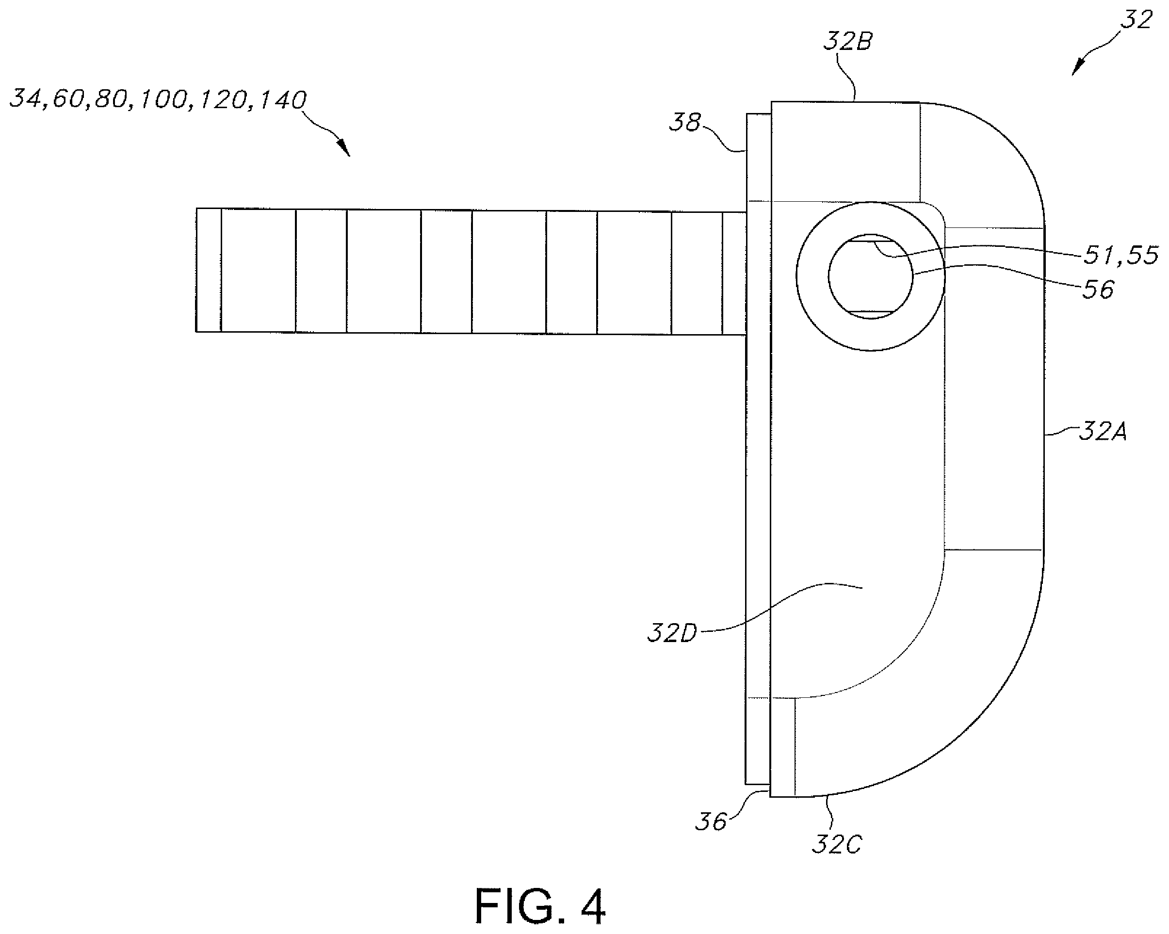 Patent US12576280 Figure 4 – Active medical device having a terminal housing assembly connected to a printed circuit board assembly without an intermediate feedthrough