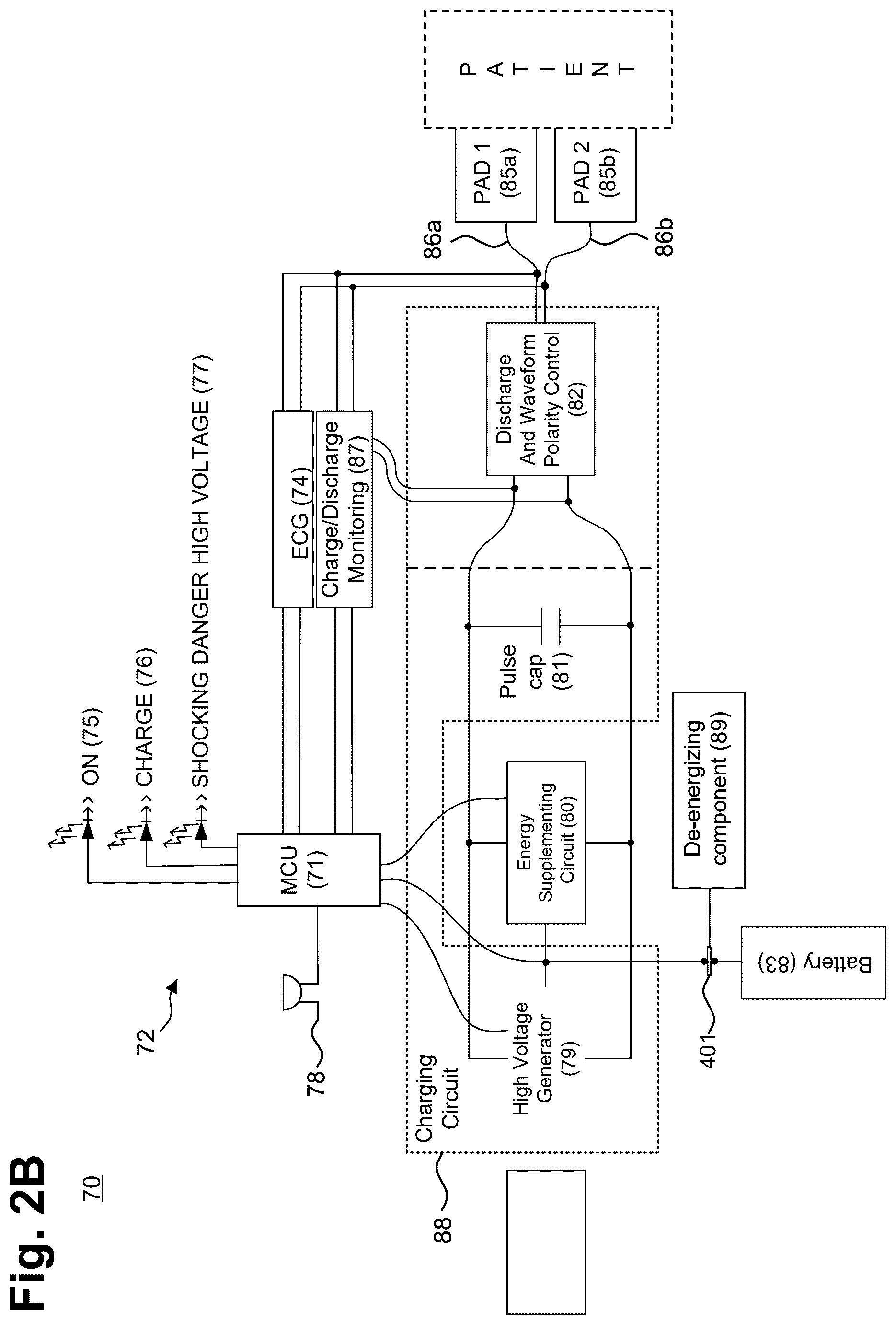 Patent US12576281 Figure 3 – Defibrillator designed for high-reliability operation