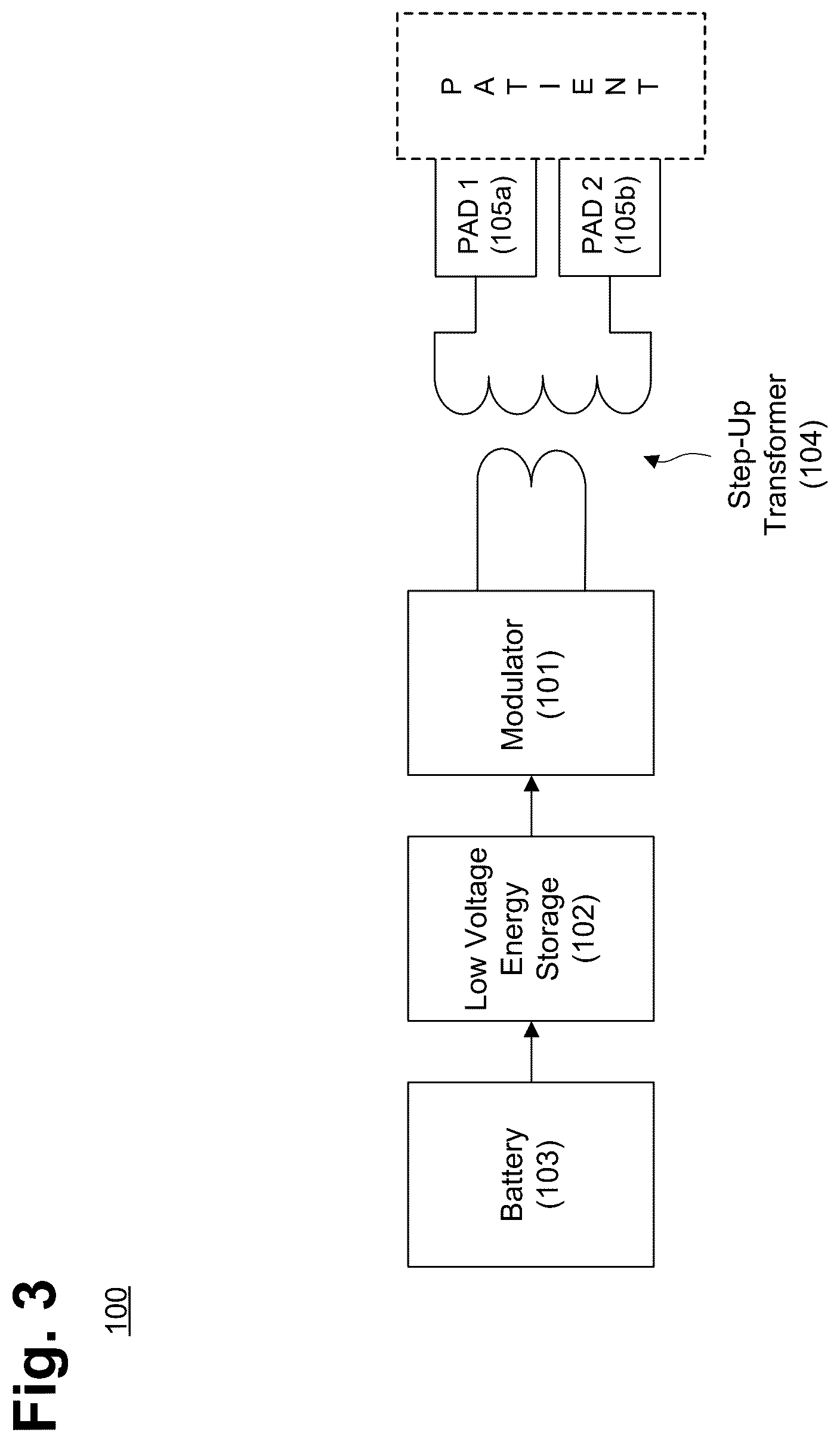 Patent US12576281 Figure 4 – Defibrillator designed for high-reliability operation