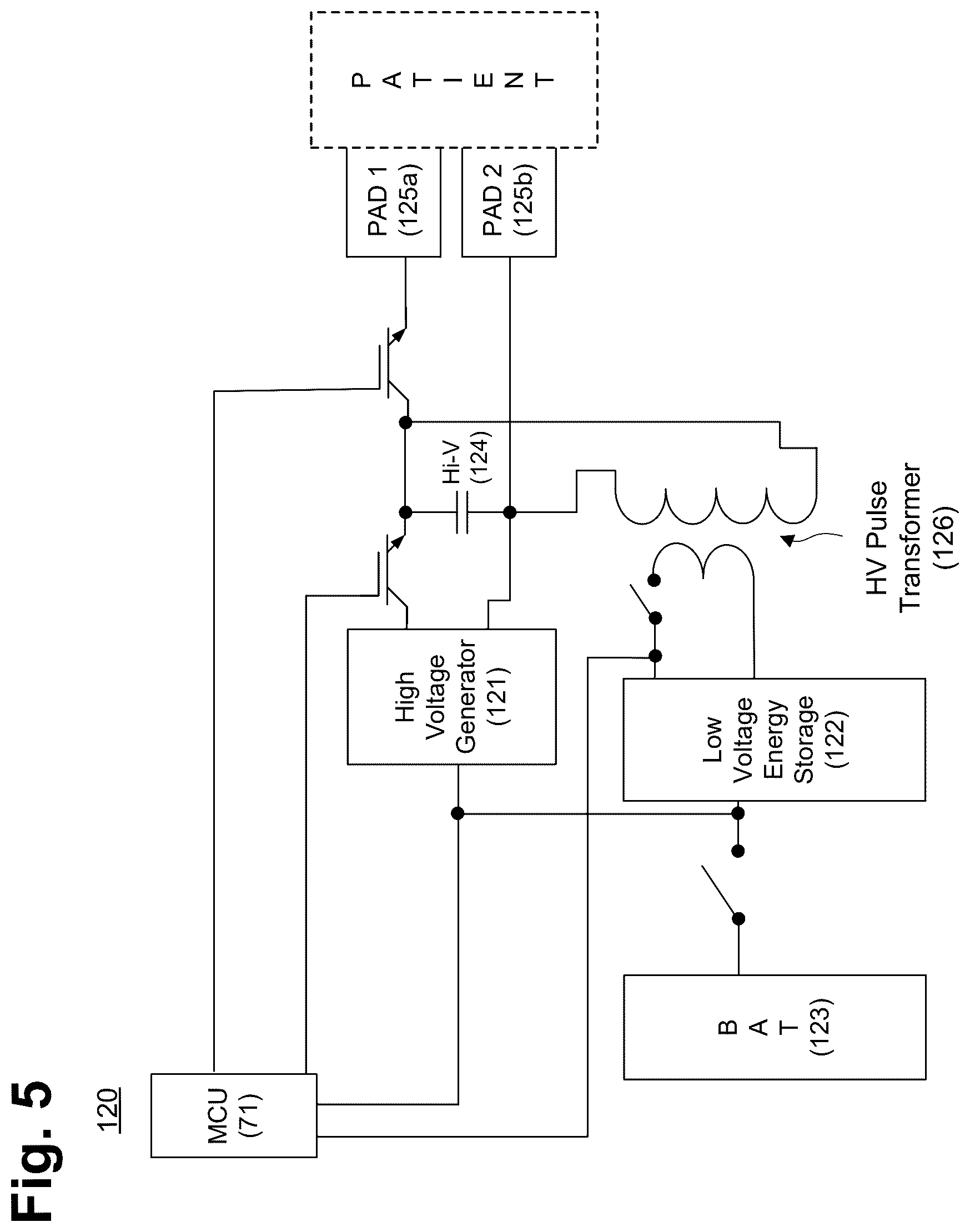 Patent US12576281 Figure 6 – Defibrillator designed for high-reliability operation