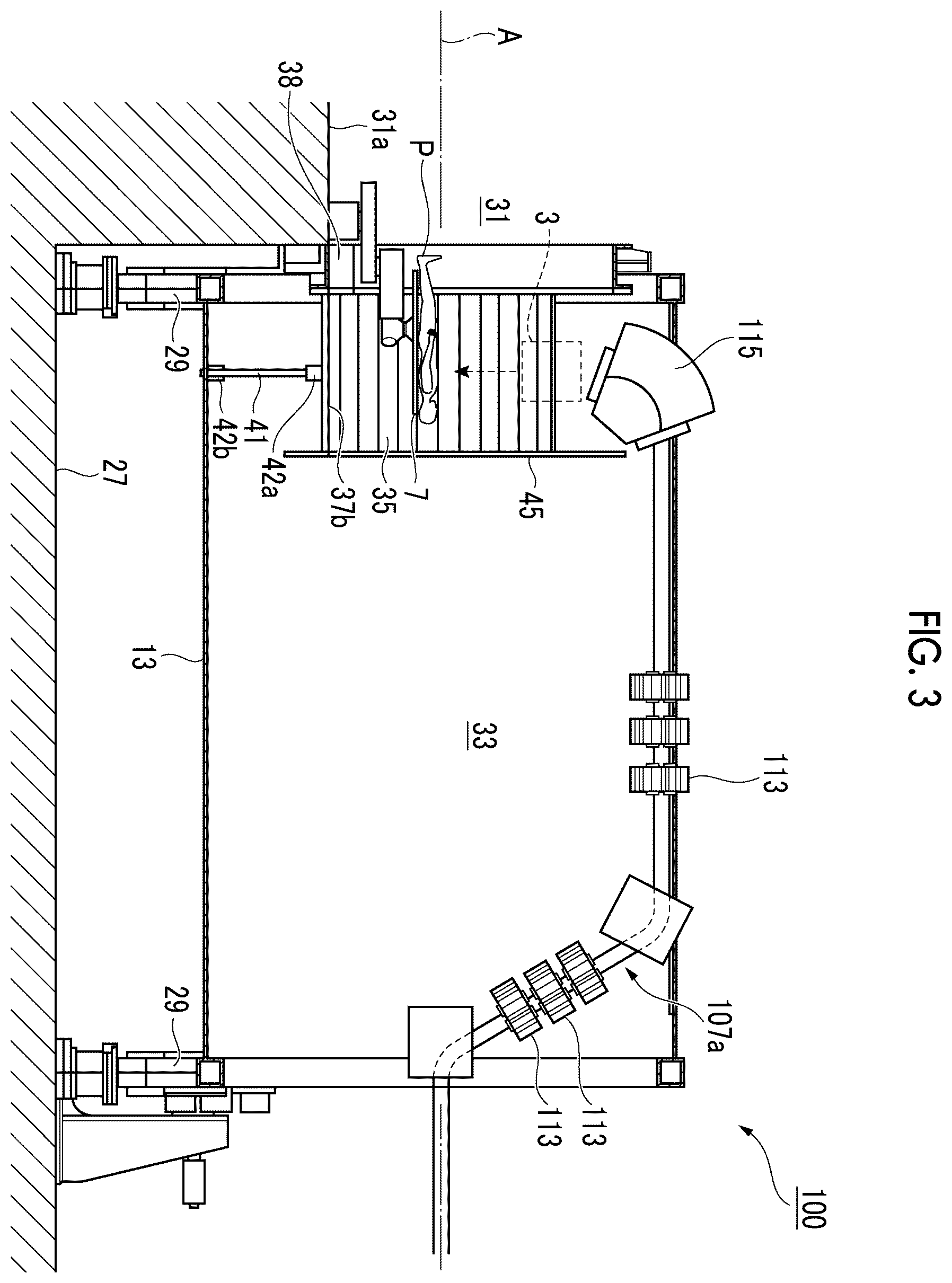Patent US12576286 Figure 3 – Particle beam treatment apparatus