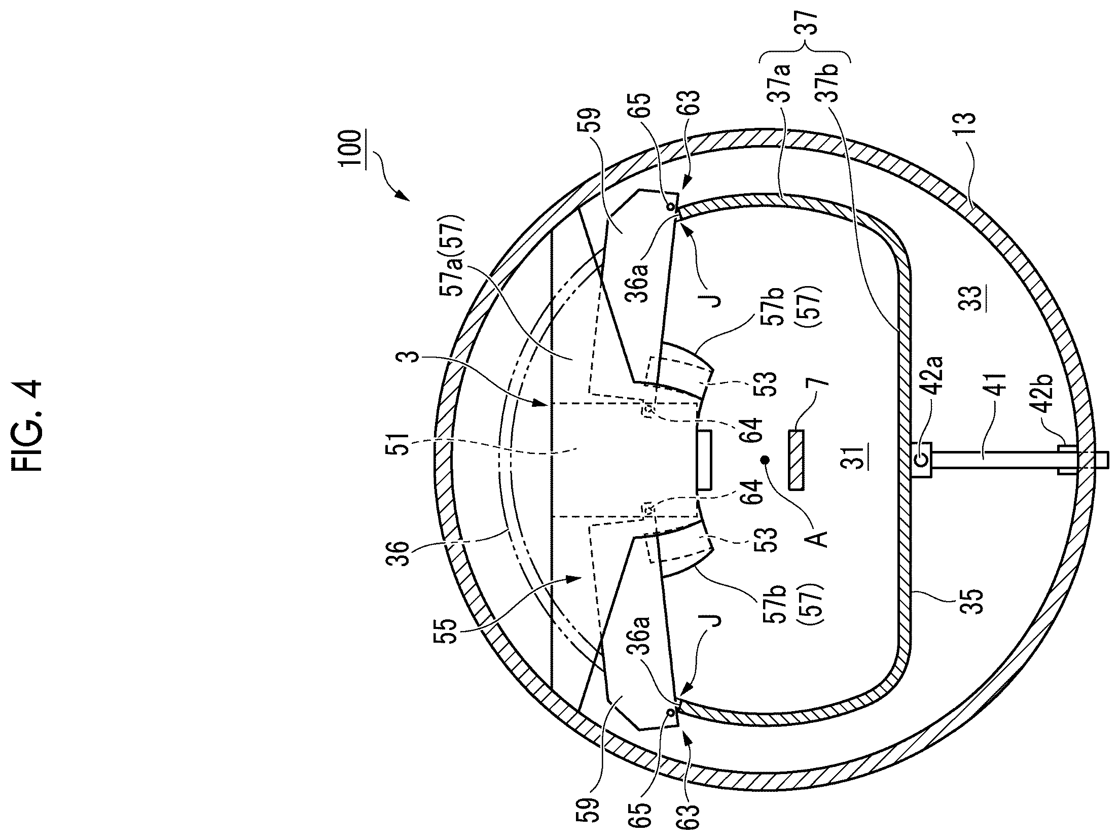 Patent US12576286 Figure 4 – Particle beam treatment apparatus