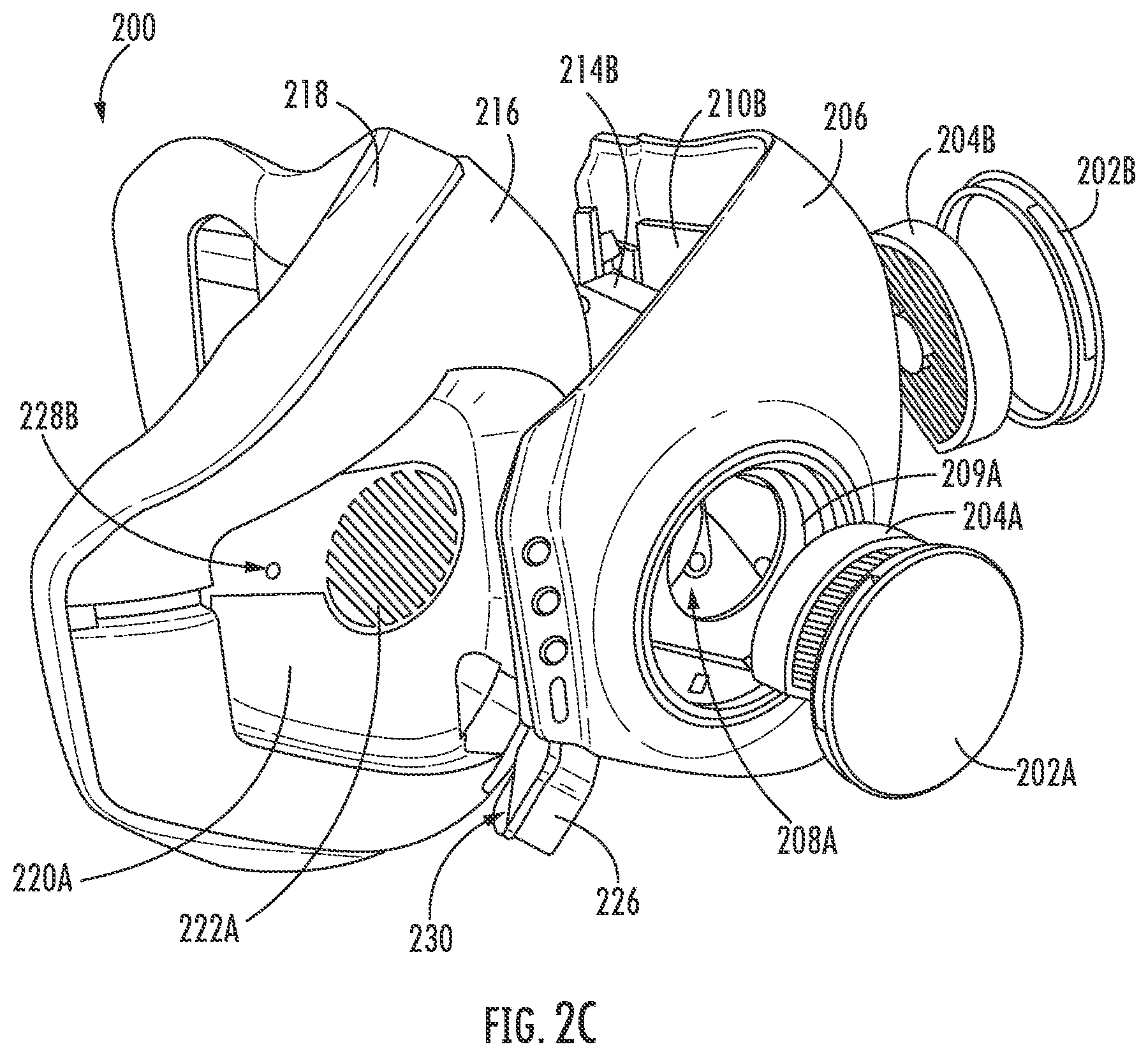 Patent US12576291 Figure 4 – Filtration component with microcapsule elements for respiratory protective device