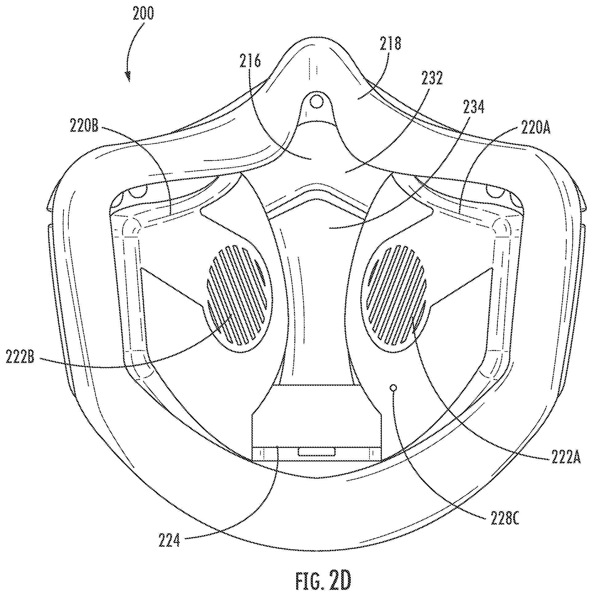 Patent US12576291 Figure 5 – Filtration component with microcapsule elements for respiratory protective device