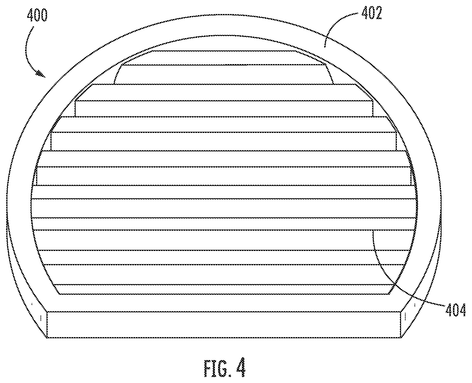 Patent US12576291 Figure 7 – Filtration component with microcapsule elements for respiratory protective device