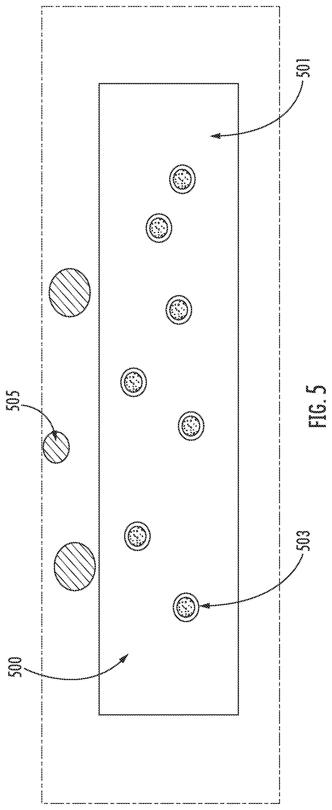 Patent US12576291 Figure 8 – Filtration component with microcapsule elements for respiratory protective device
