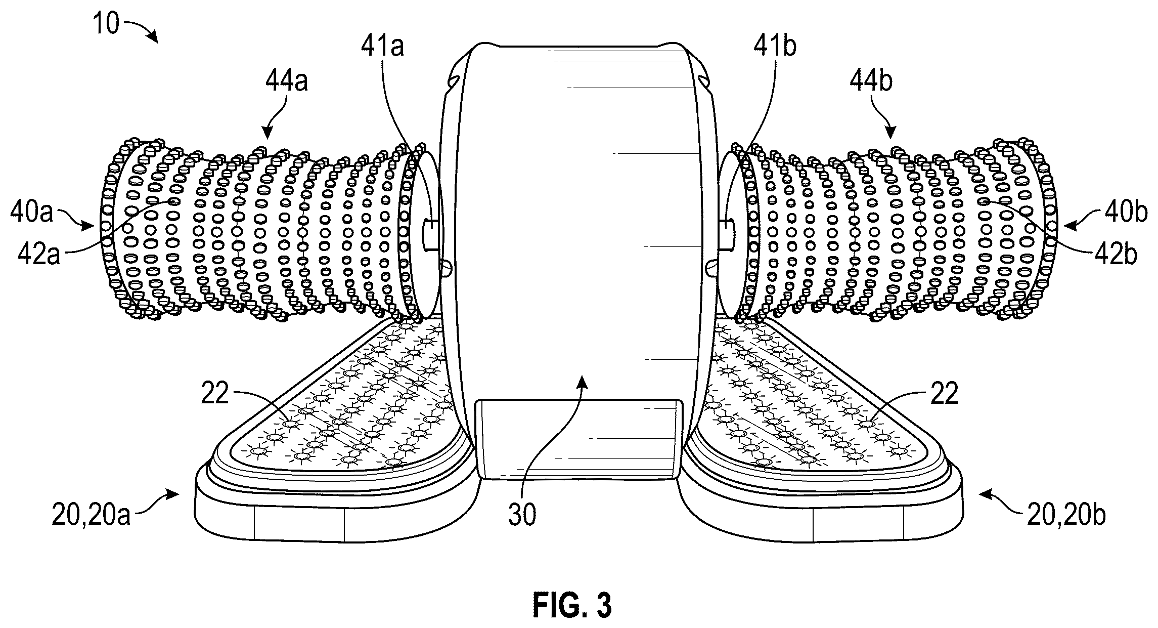 Patent US12576299 Figure 3 – Exercise and therapy device
