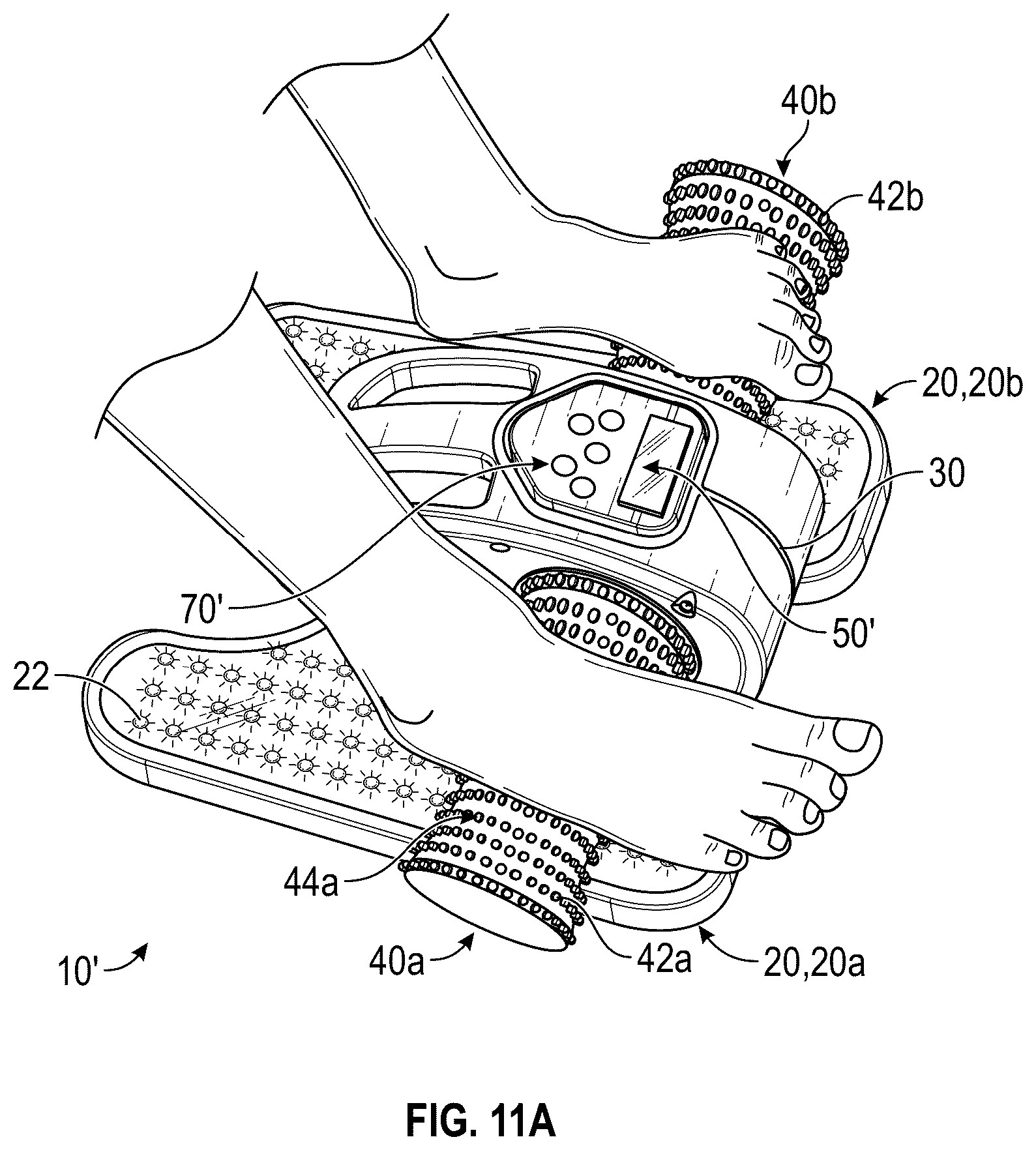 Patent US12576299 Figure 11 – Exercise and therapy device