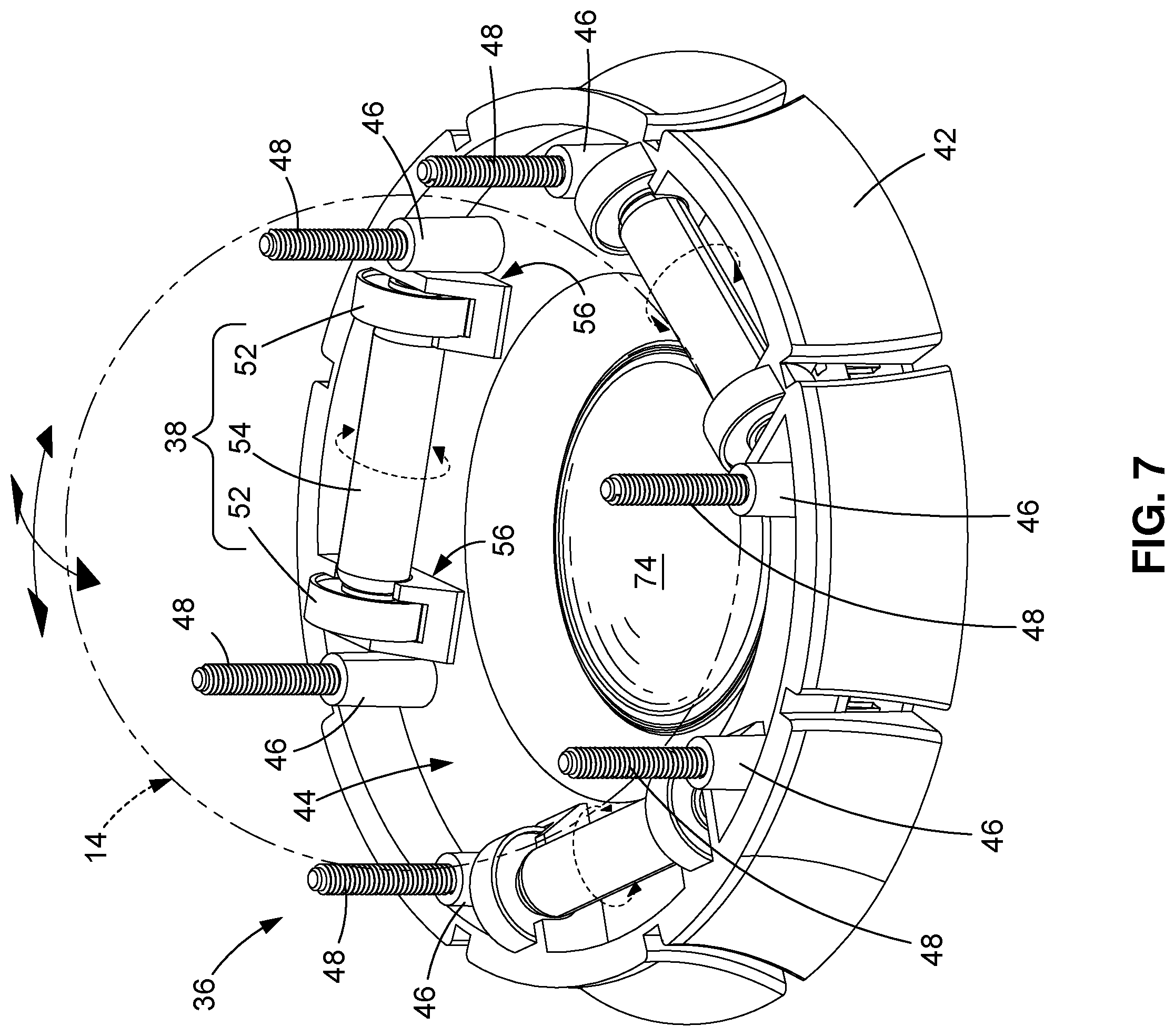 Patent US12576305 Figure 5 – Exercise device
