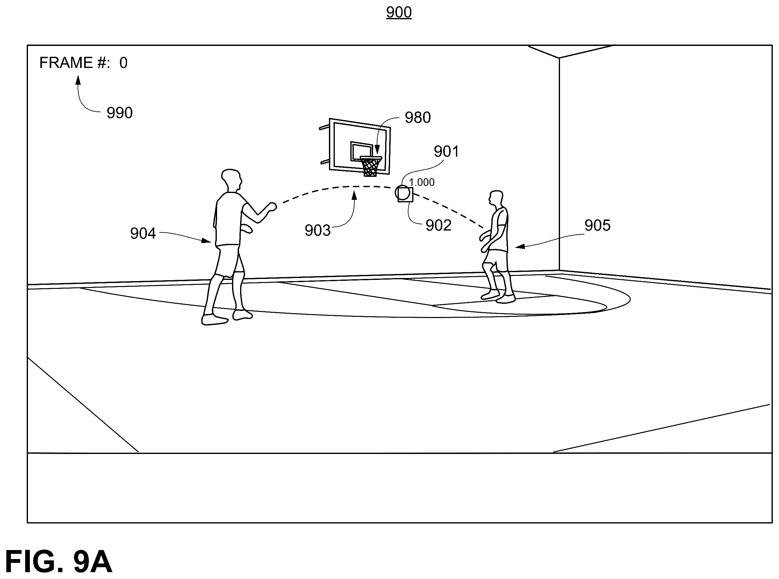 Patent US12576307 Figure 13 – Methods and systems for generating sports analytics with a mobile device