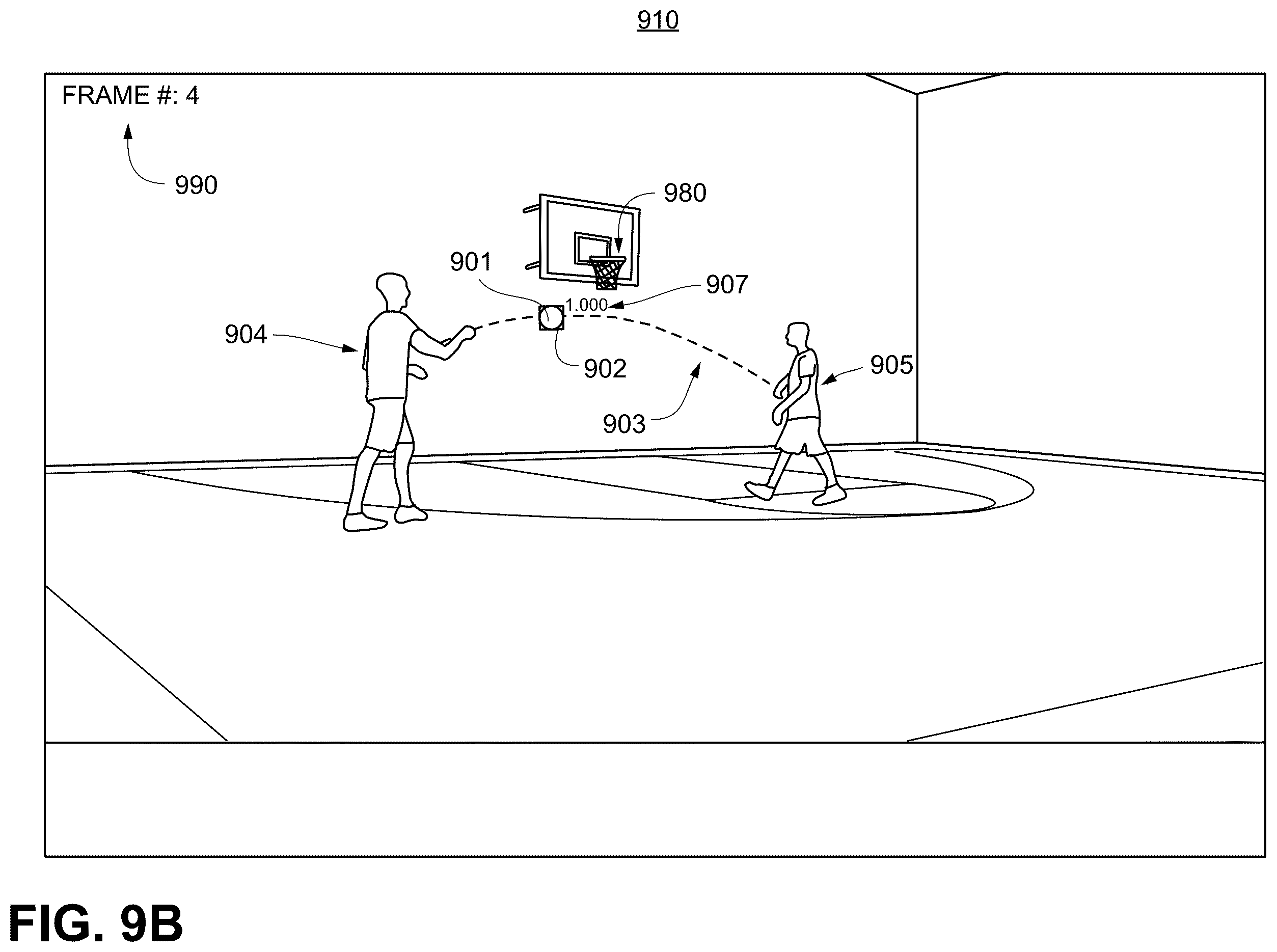 Patent US12576307 Figure 14 – Methods and systems for generating sports analytics with a mobile device