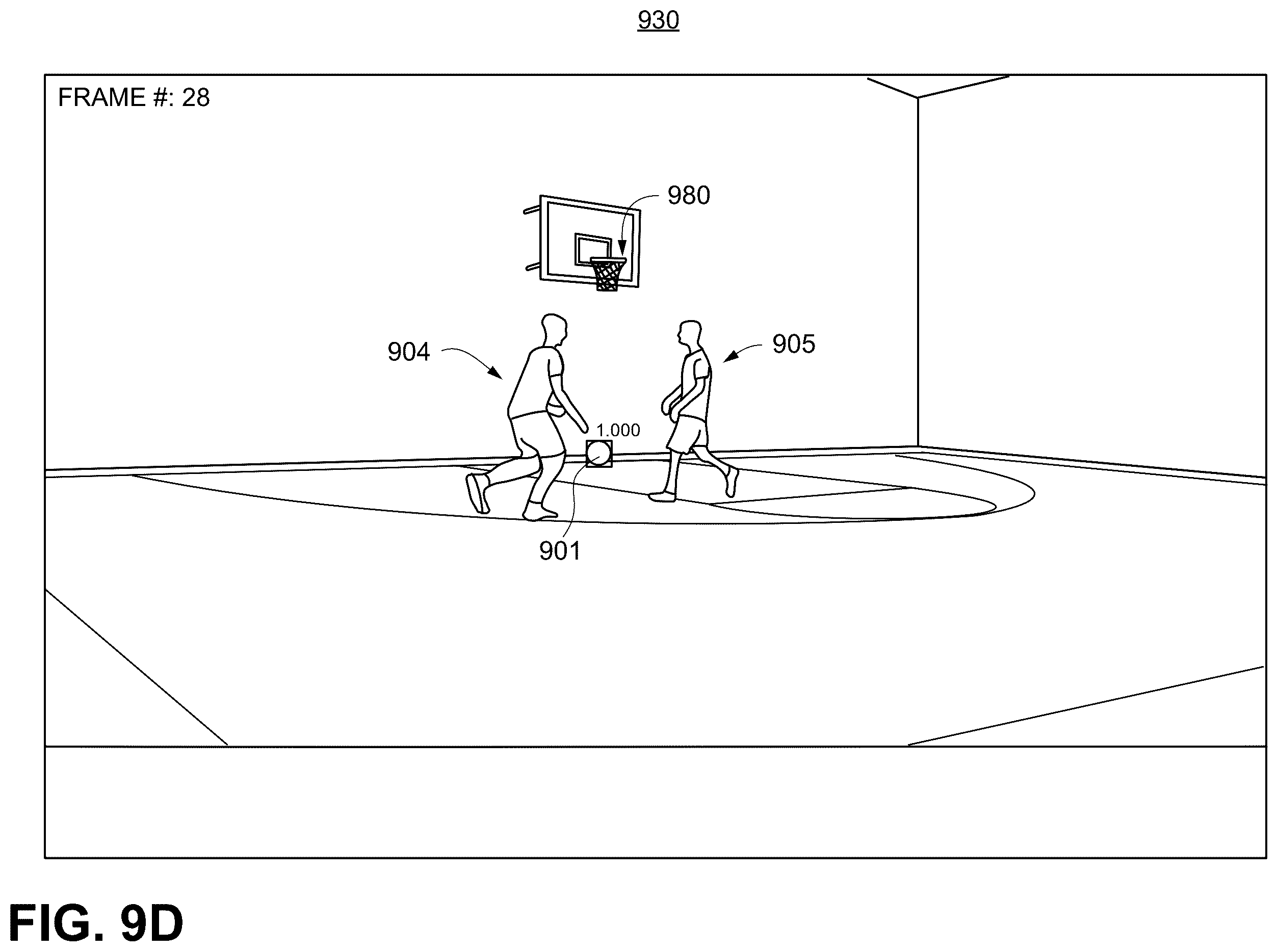 Patent US12576307 Figure 16 – Methods and systems for generating sports analytics with a mobile device