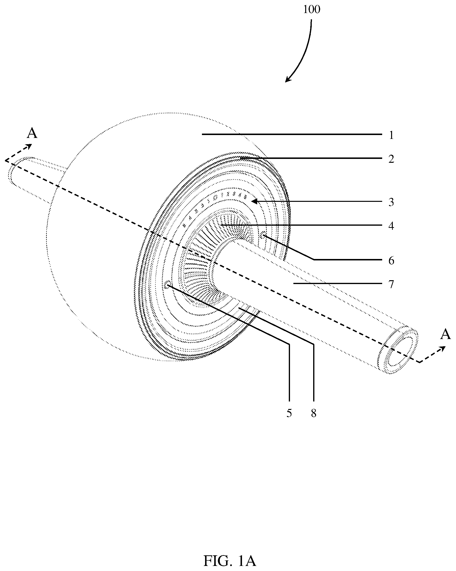 Patent US12576310 Figure 1 – Motorized fitness wheel
