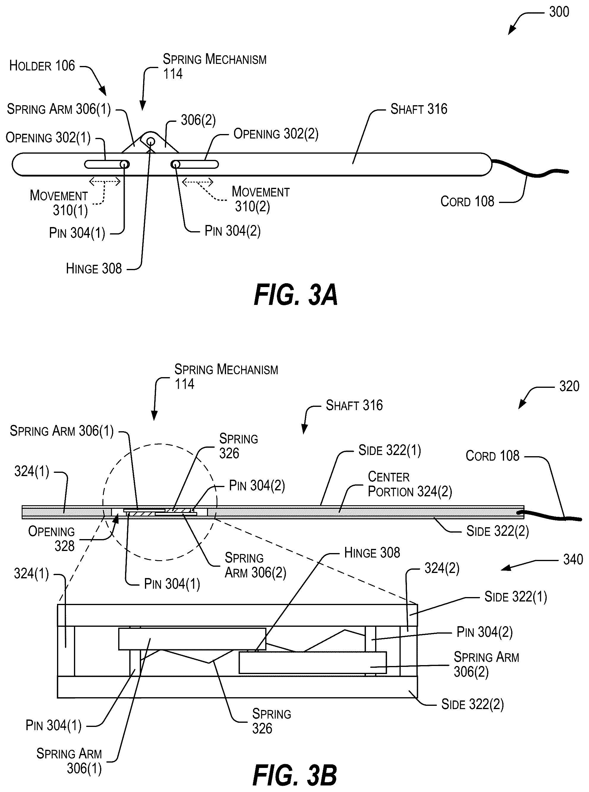 Patent US12576313 Figure 3 – Device to releasably secure pickleballs