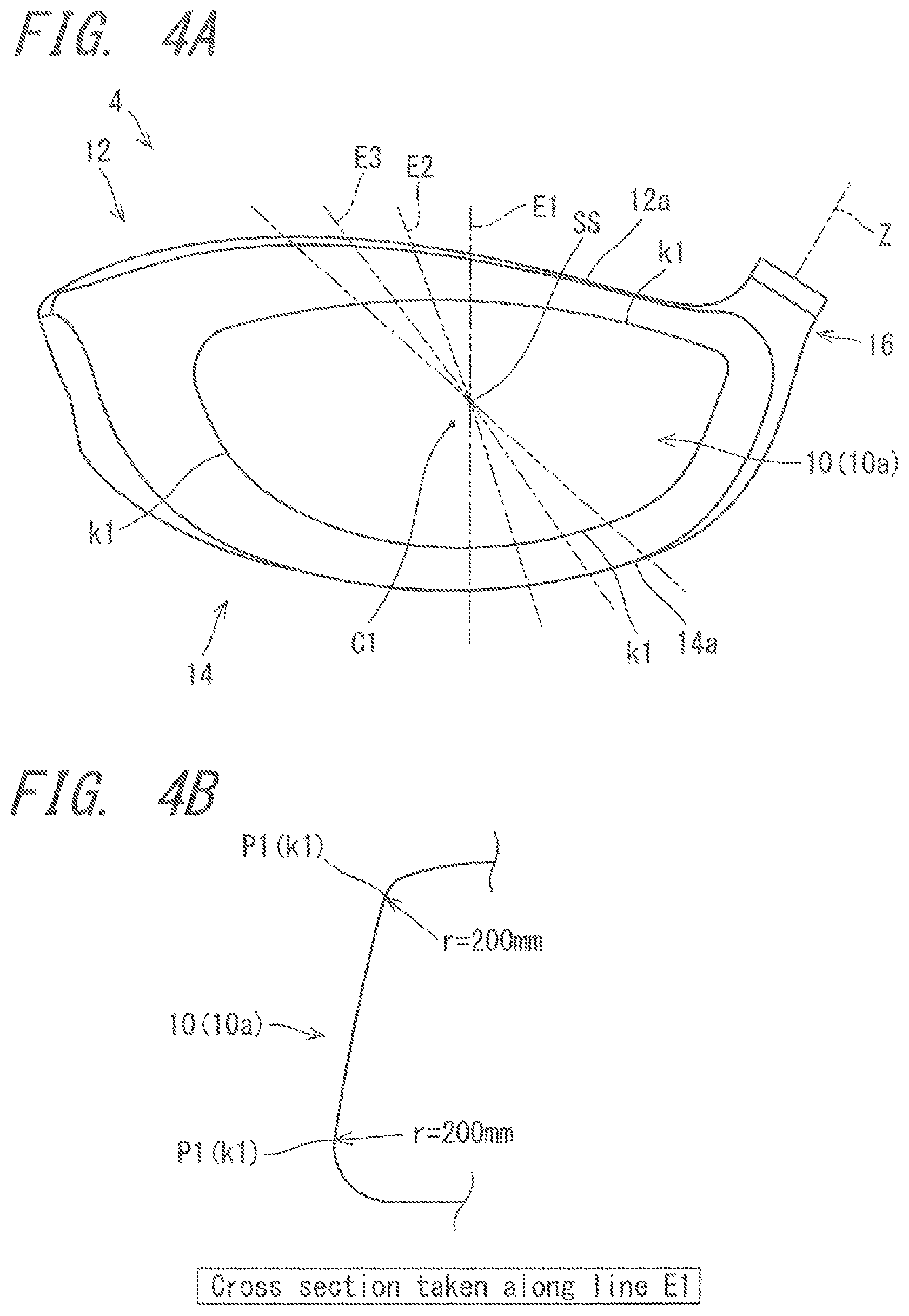 Patent US12576314 Figure 4 – Golf club head