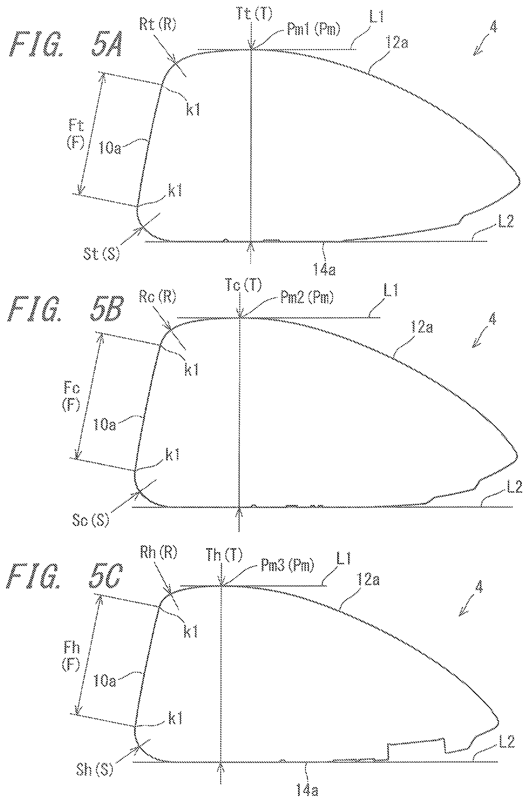 Patent US12576314 Figure 5 – Golf club head