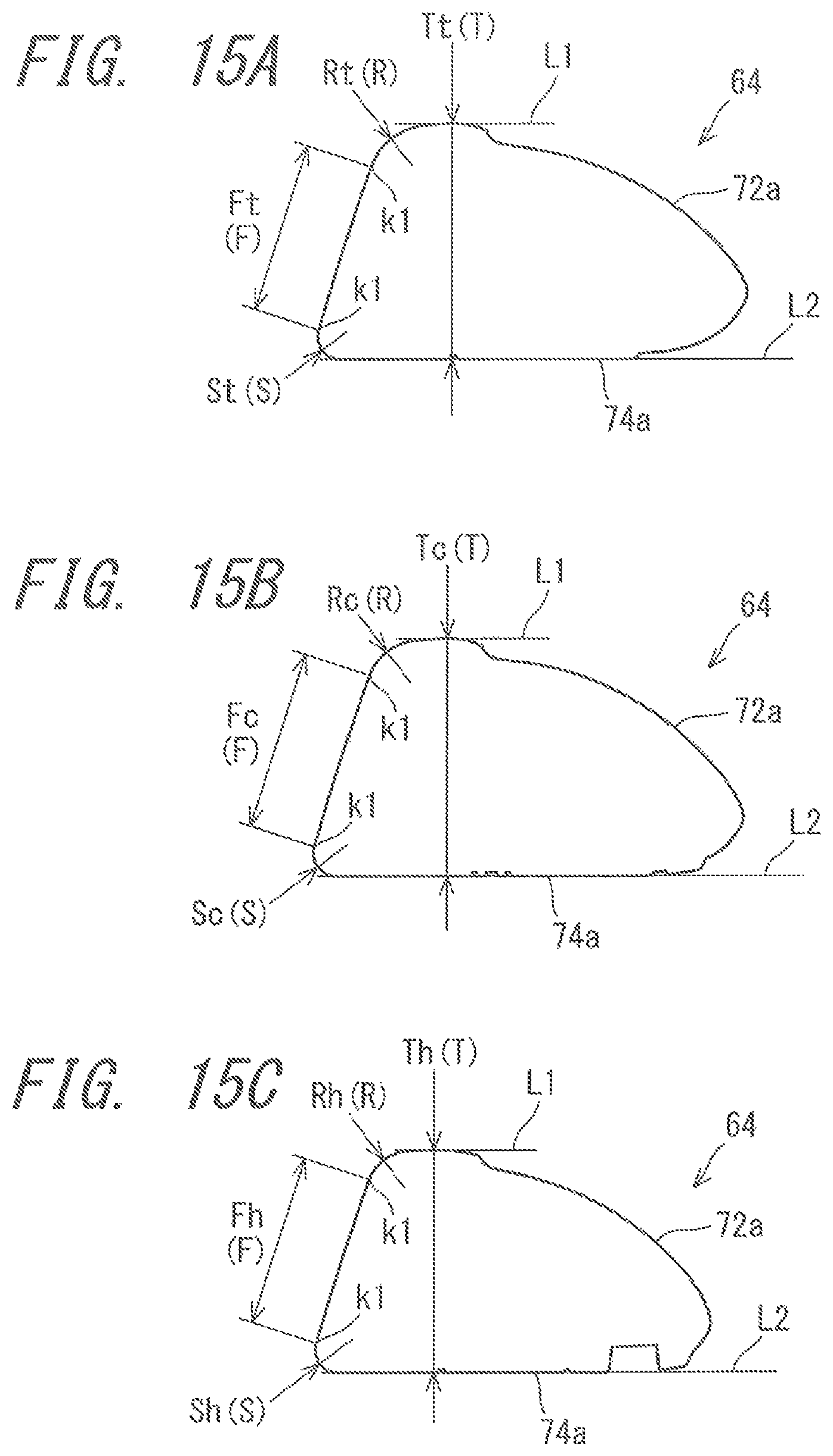 Patent US12576314 Figure 15 – Golf club head