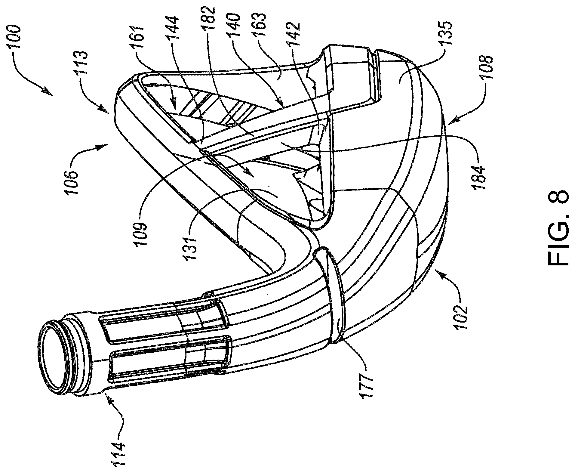 Patent US12576315 Figure 8 – Clubheads for iron-type golf clubs