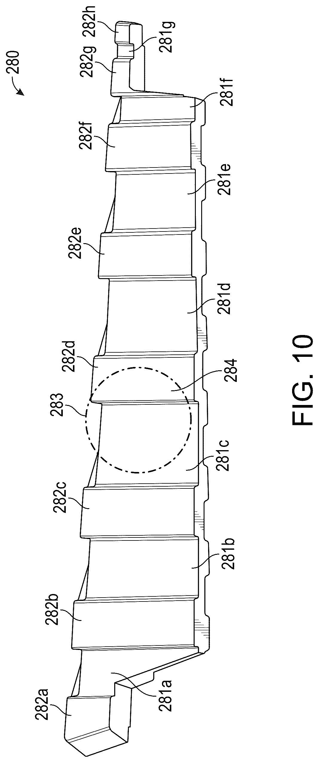 Patent US12576315 Figure 10 – Clubheads for iron-type golf clubs