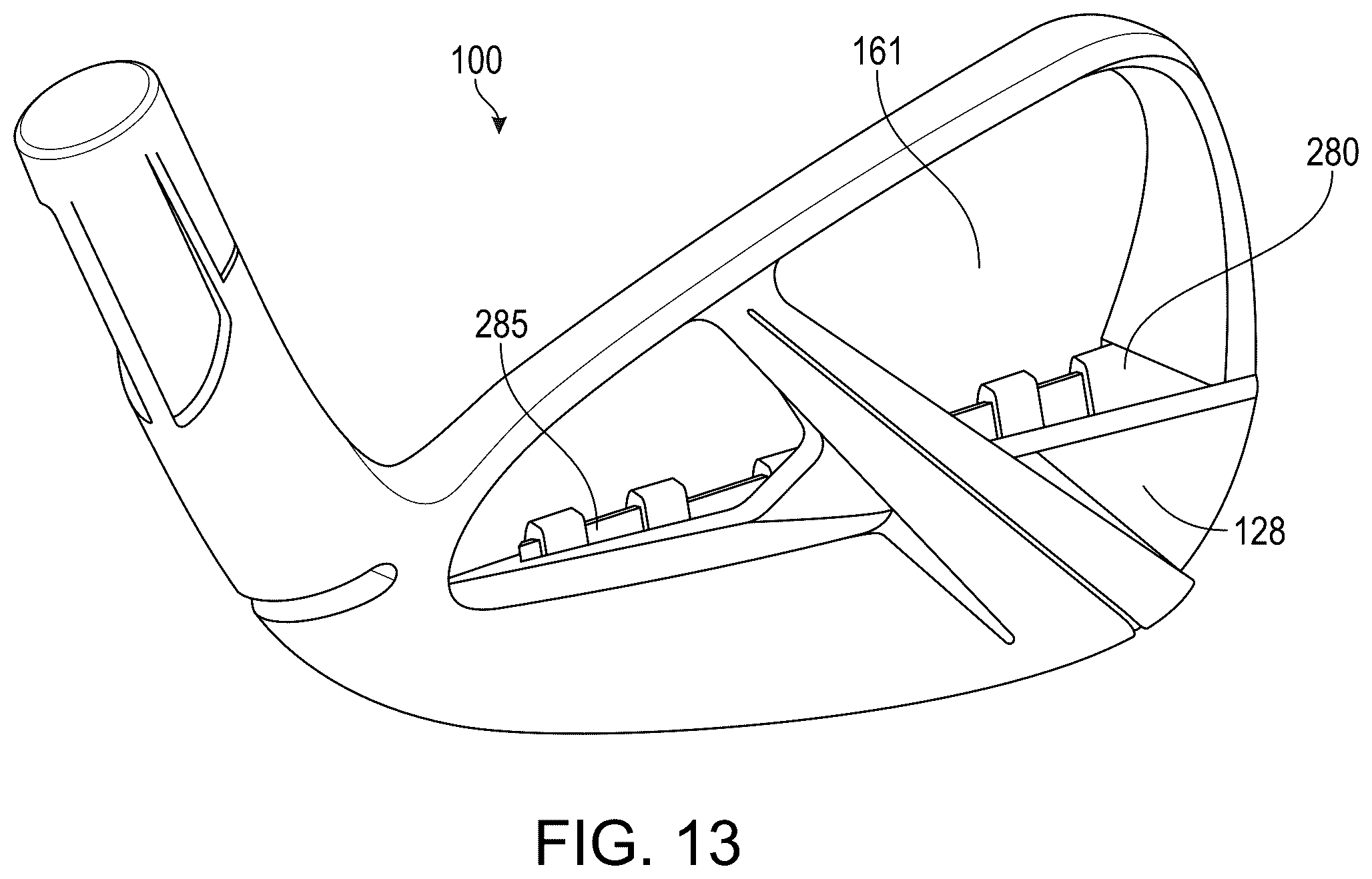 Patent US12576315 Figure 13 – Clubheads for iron-type golf clubs