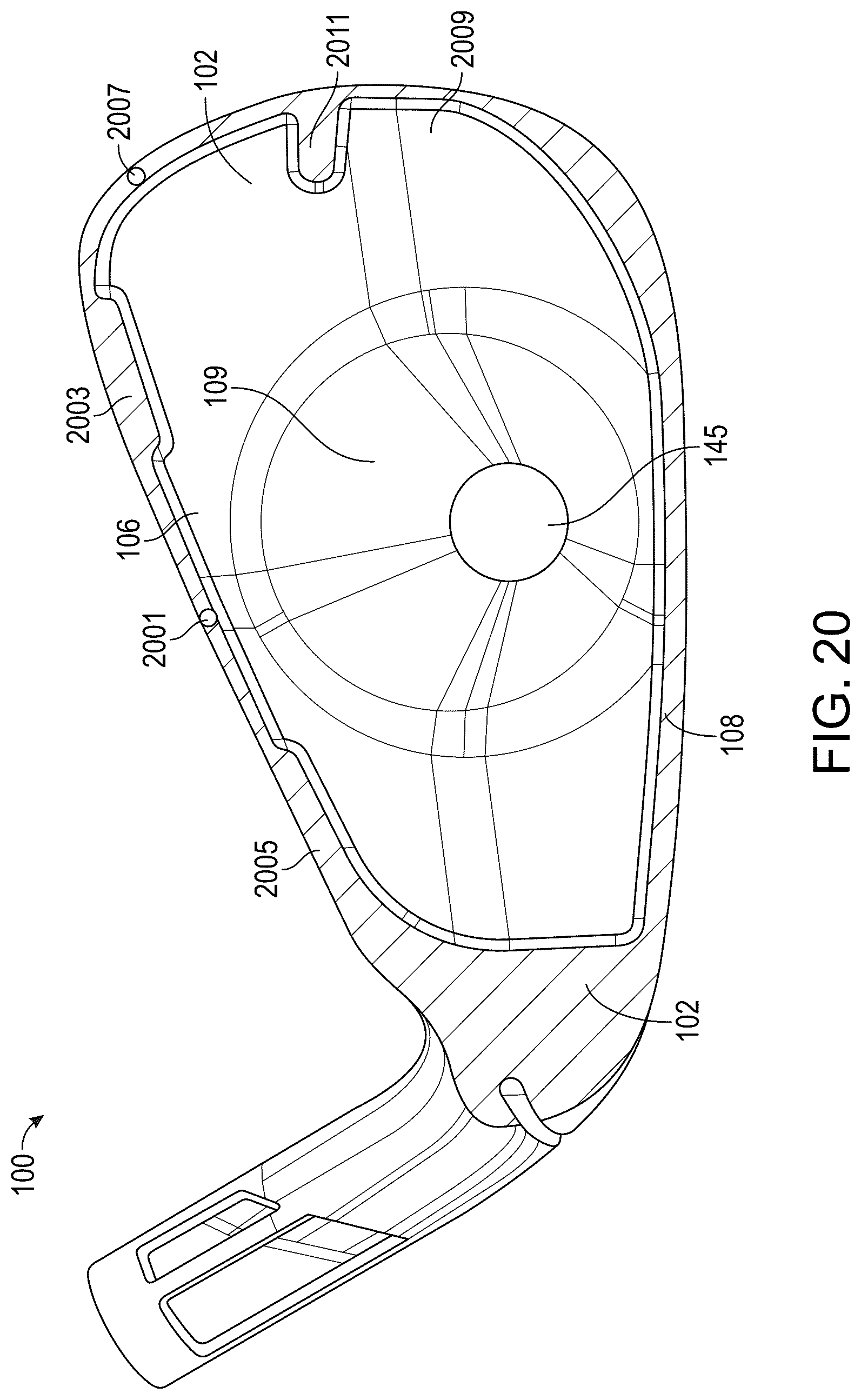 Patent US12576315 Figure 20 – Clubheads for iron-type golf clubs