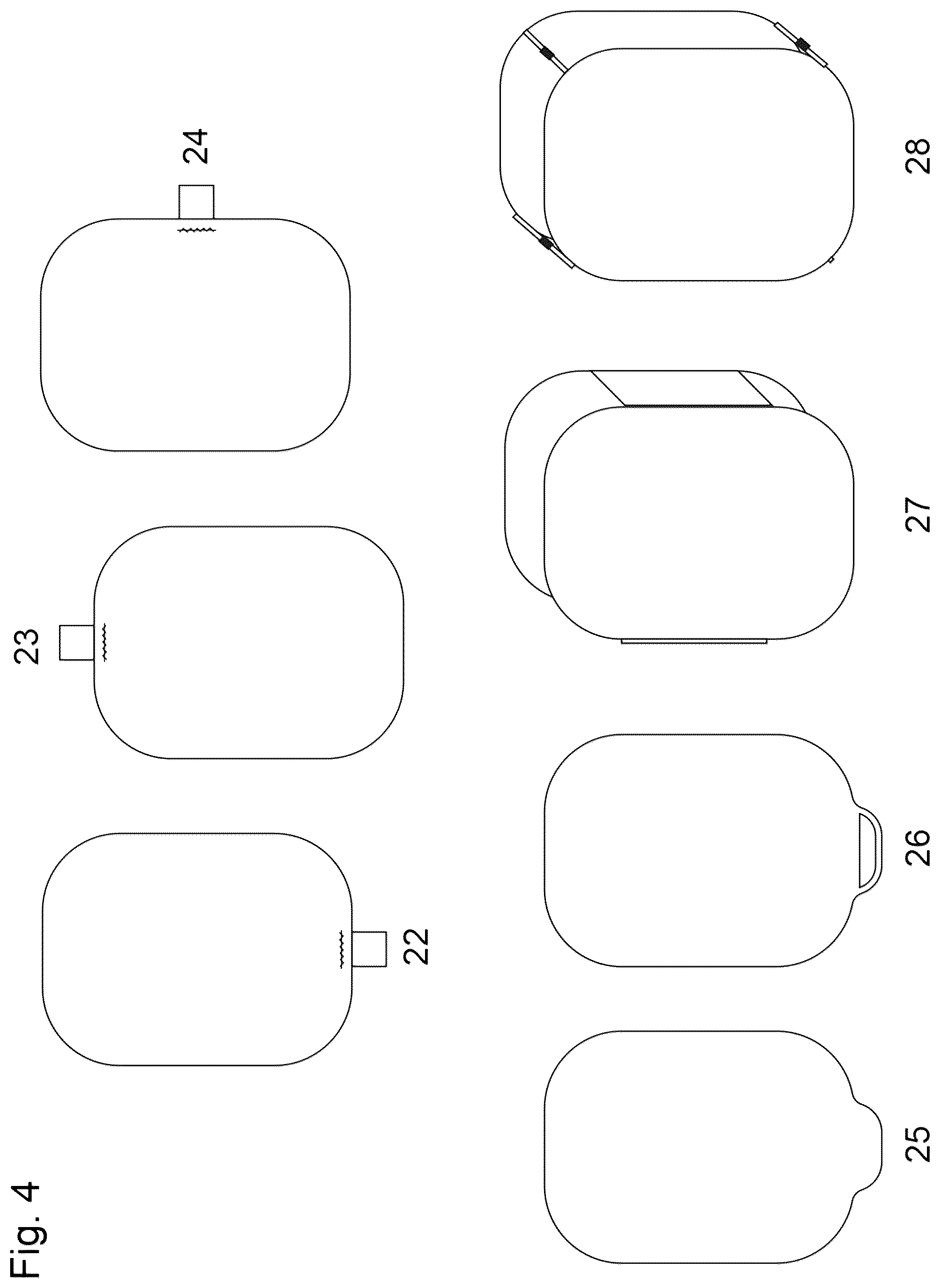 Patent US12576319 Figure 4 – Sound-dampening pad for a paddle